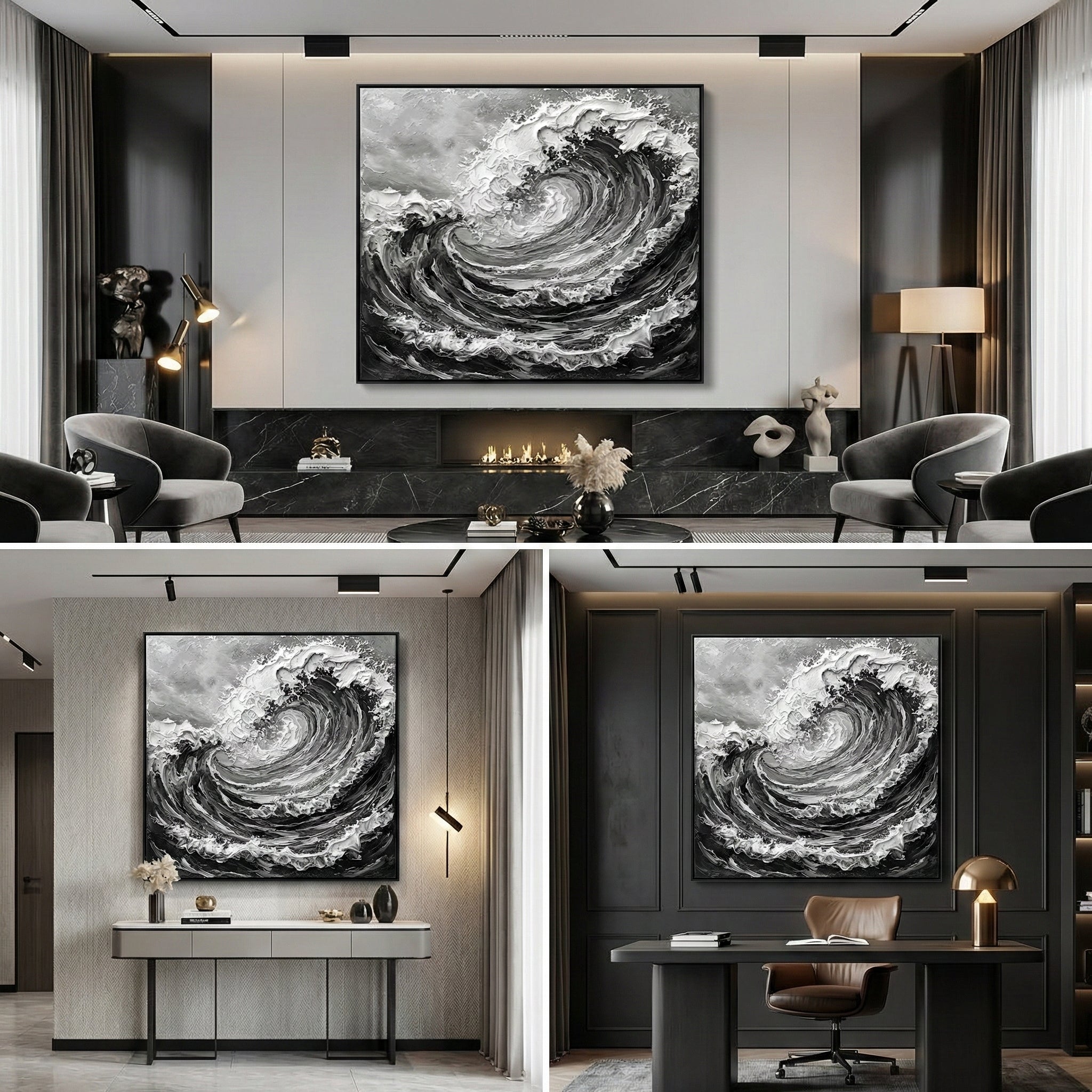 Monochrome Surge | Obsidian Crest