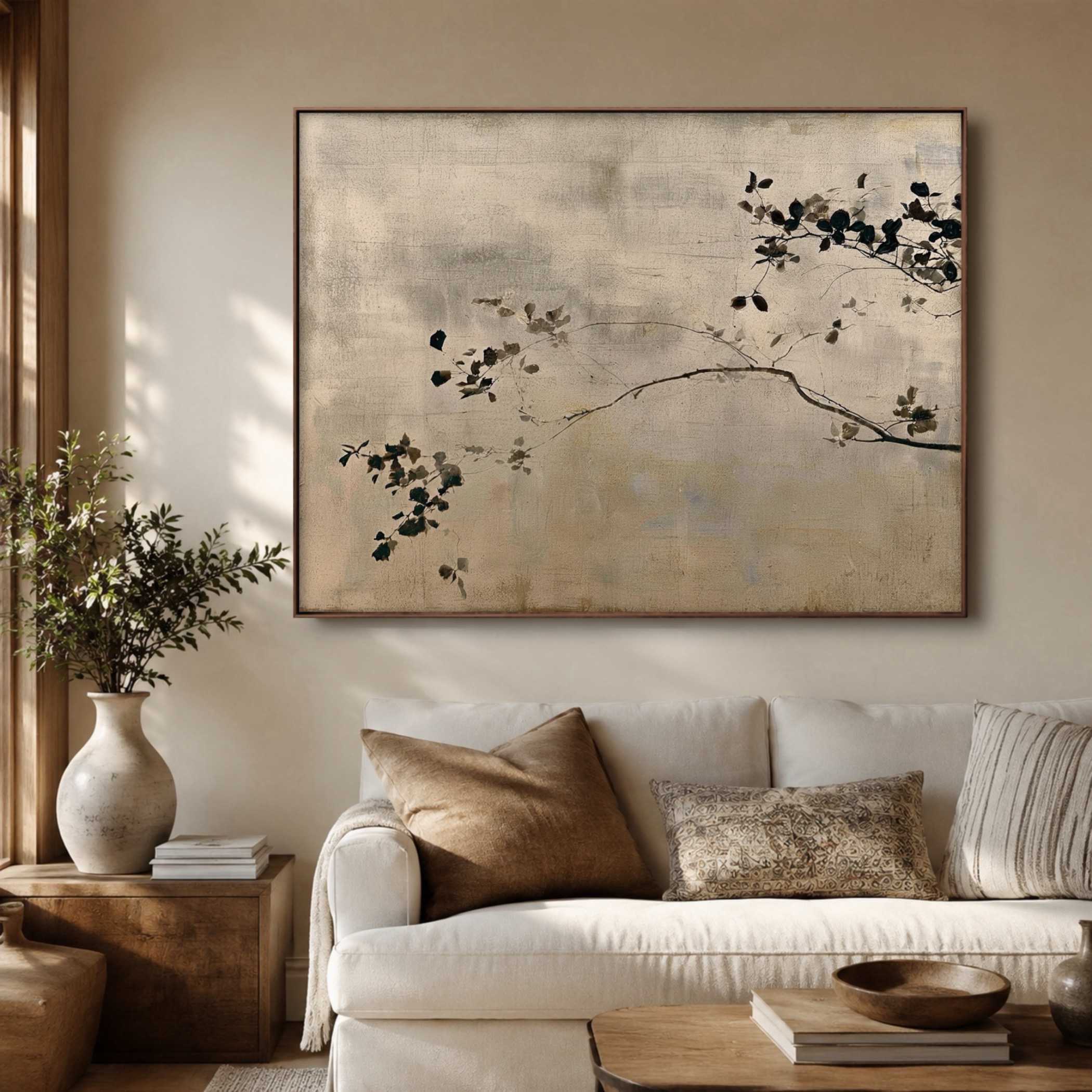 Floral & Botanical Art | Winter Branch Whispers - View 2