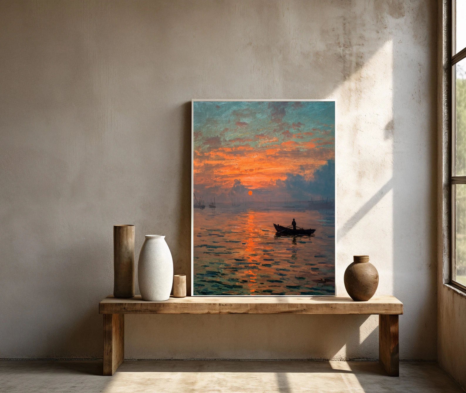 Impressionist Sunset Art | Vivid Radiance
