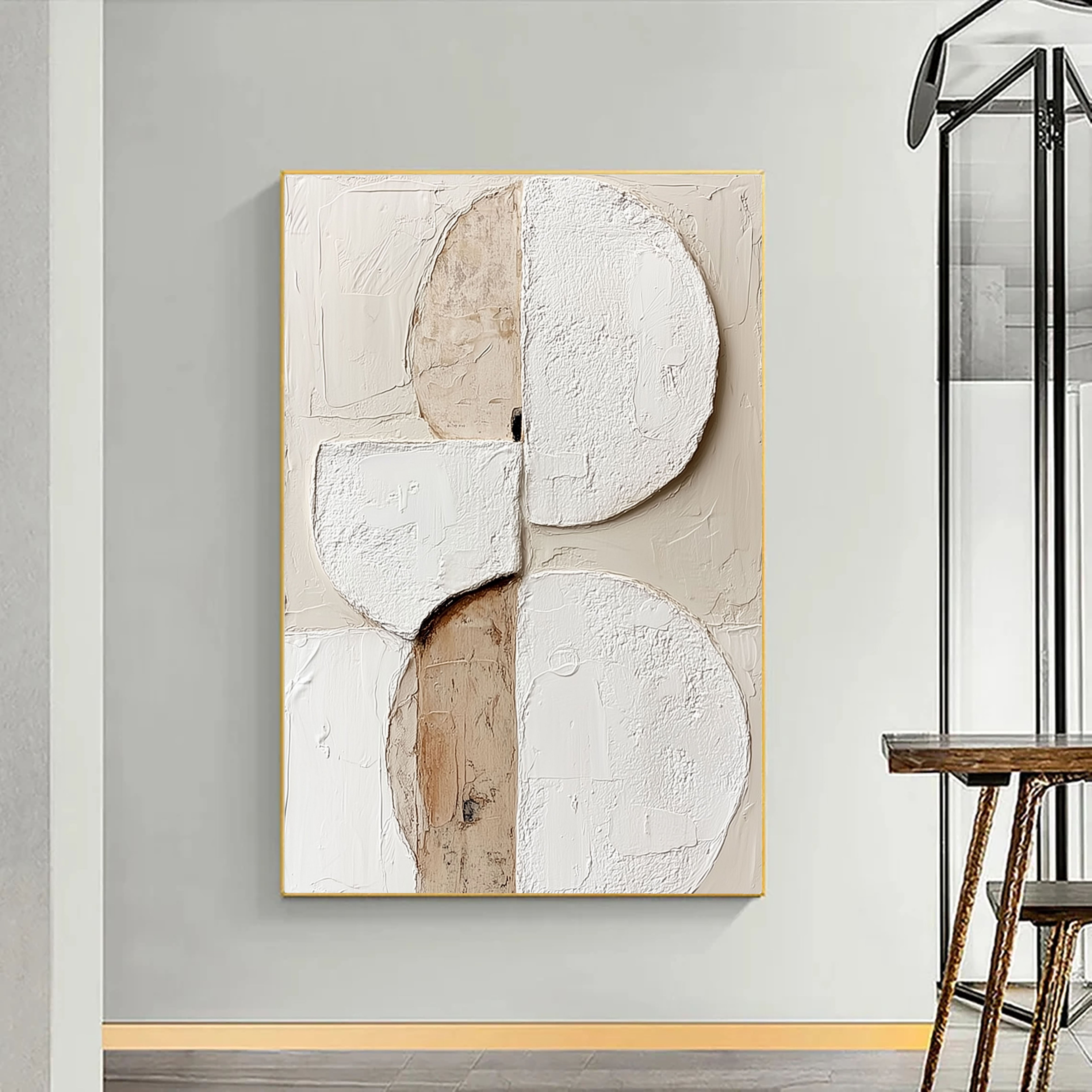 Abstract Geometric Forms | Neutral Tones