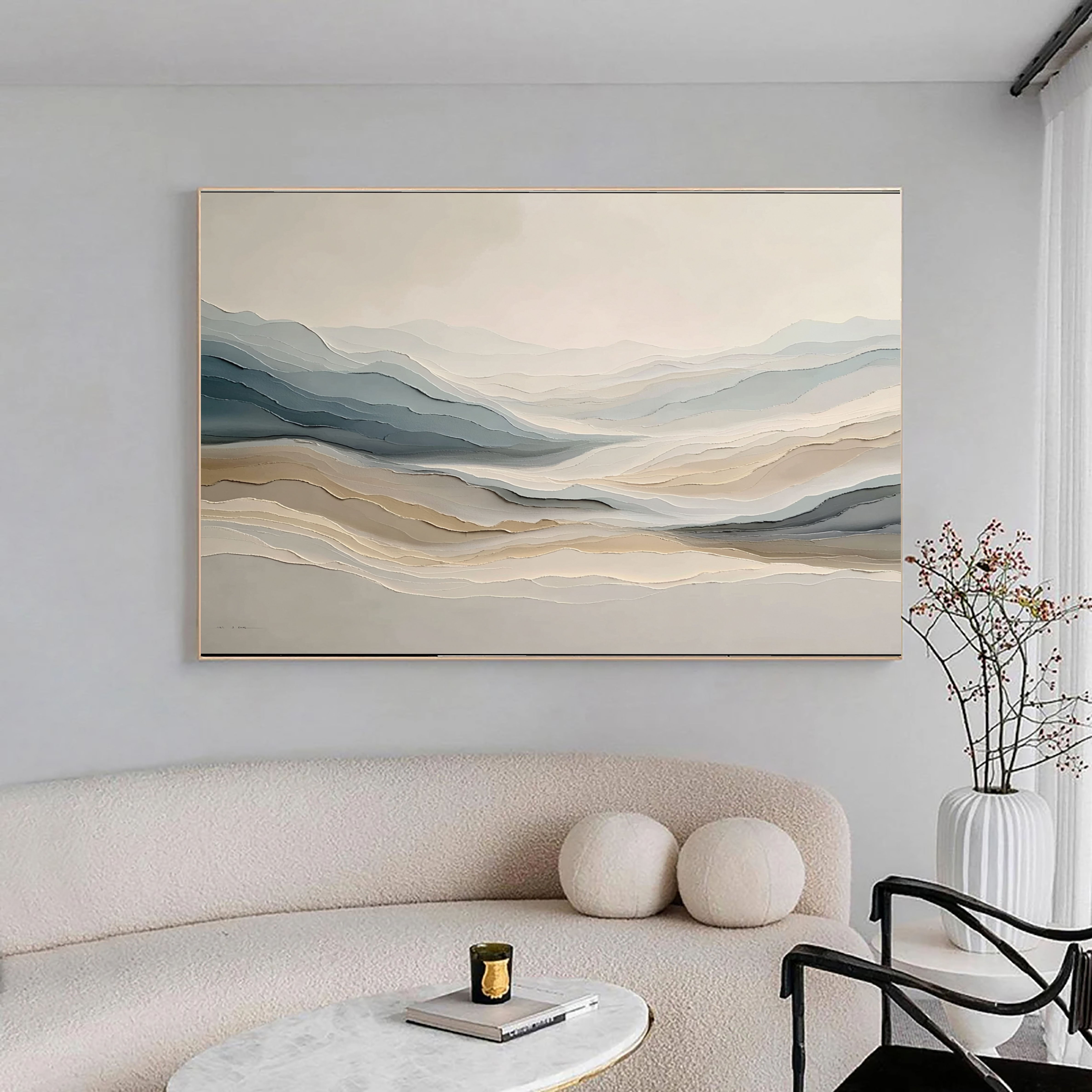 Textured Layered Ridges | Soft Horizon