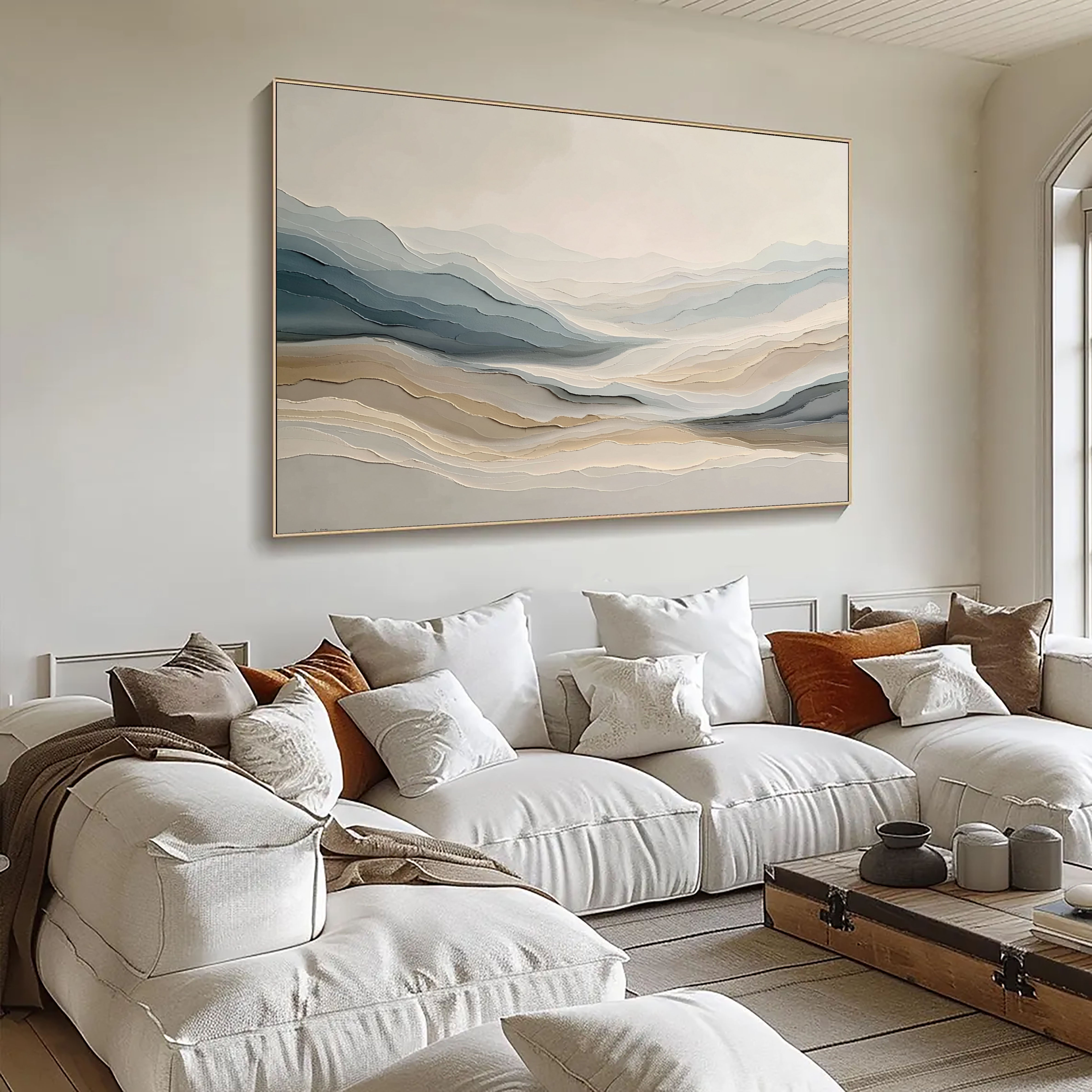 Textured Layered Ridges | Soft Horizon