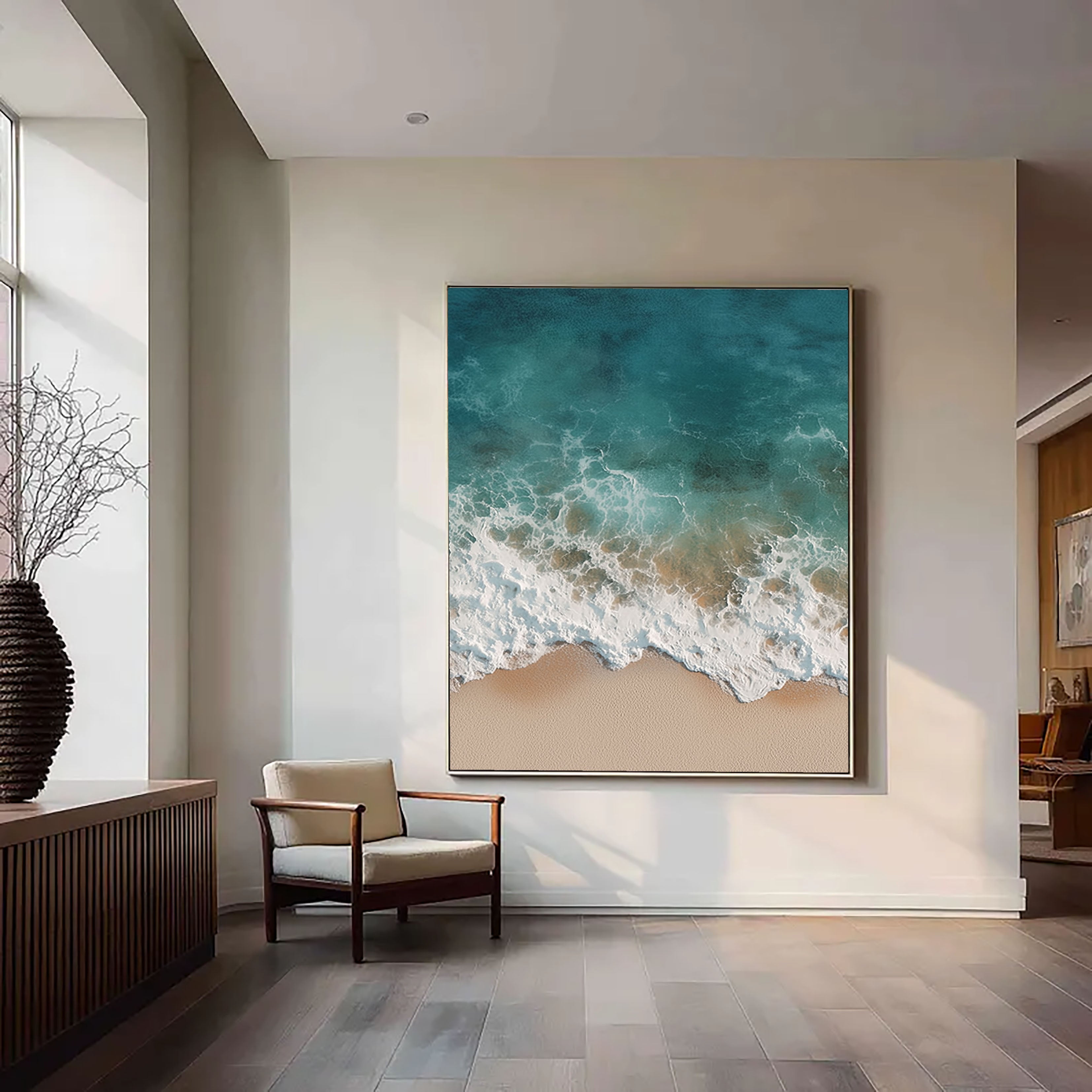 Textured Ocean Tides | Sand Foam
