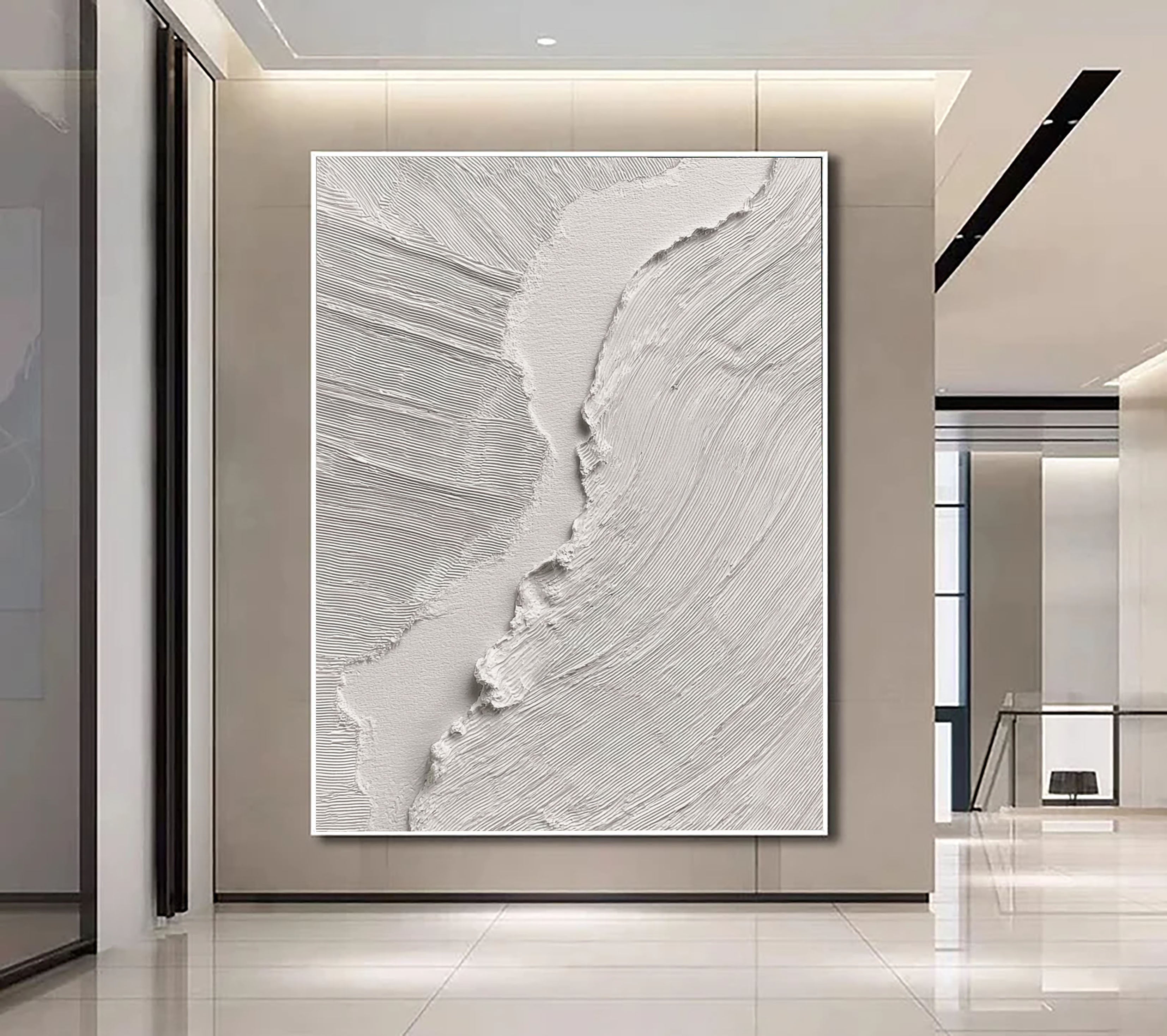 Textured Linear Fractures | Ivory Tones