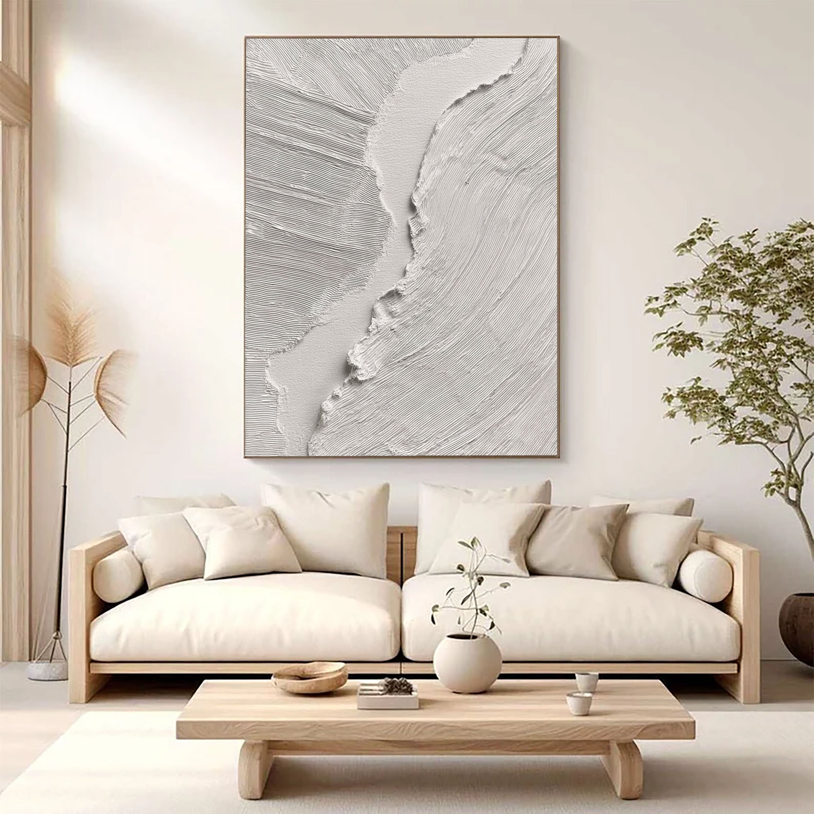 Textured Linear Fractures | Ivory Tones