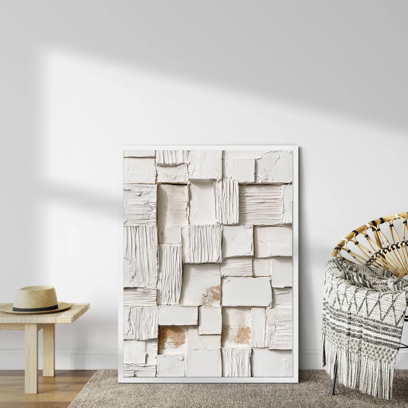 Textured Alabaster Assemblage | Ivory Patinas