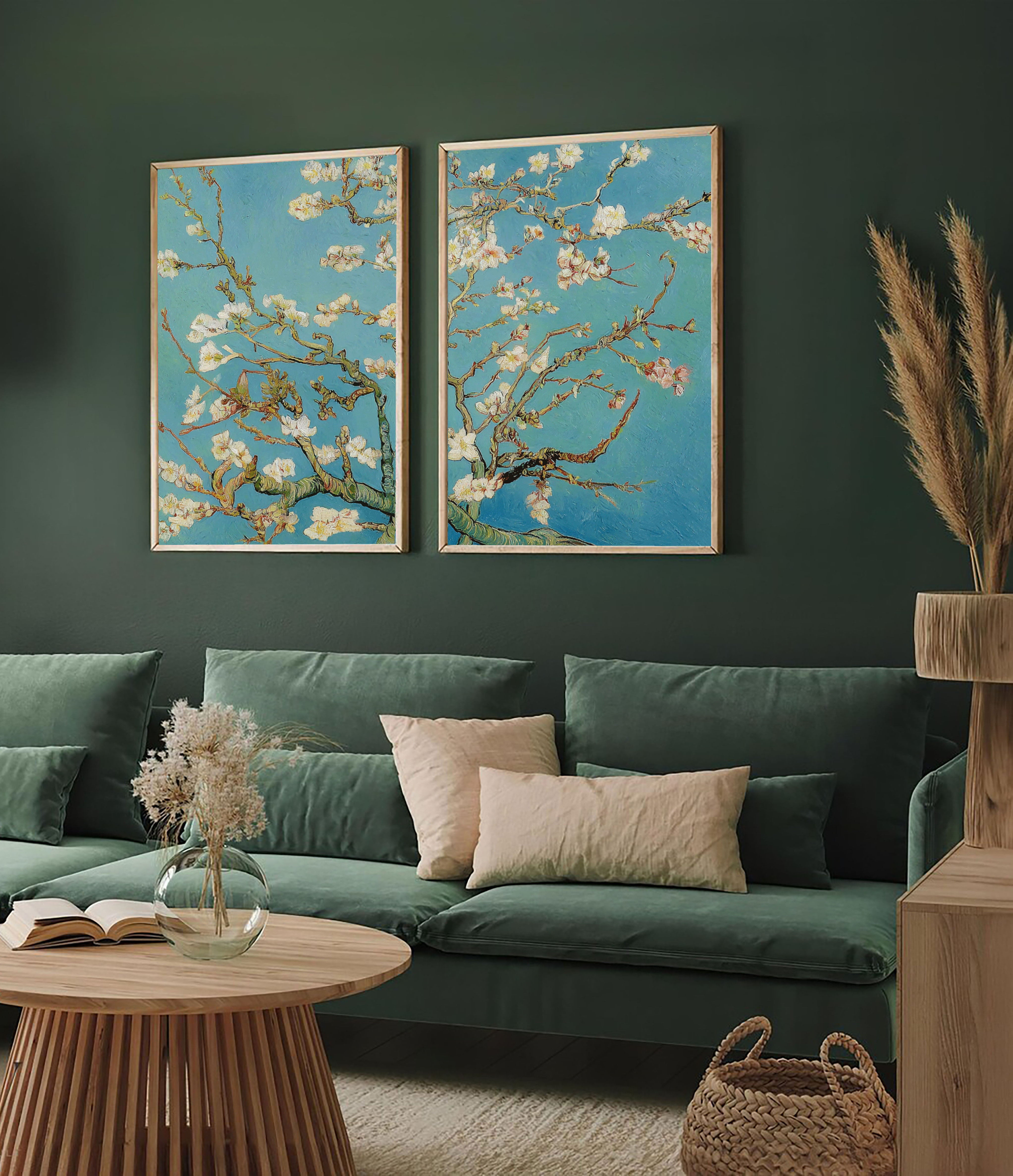 Iconic Floral Blossoms | Almond Blue