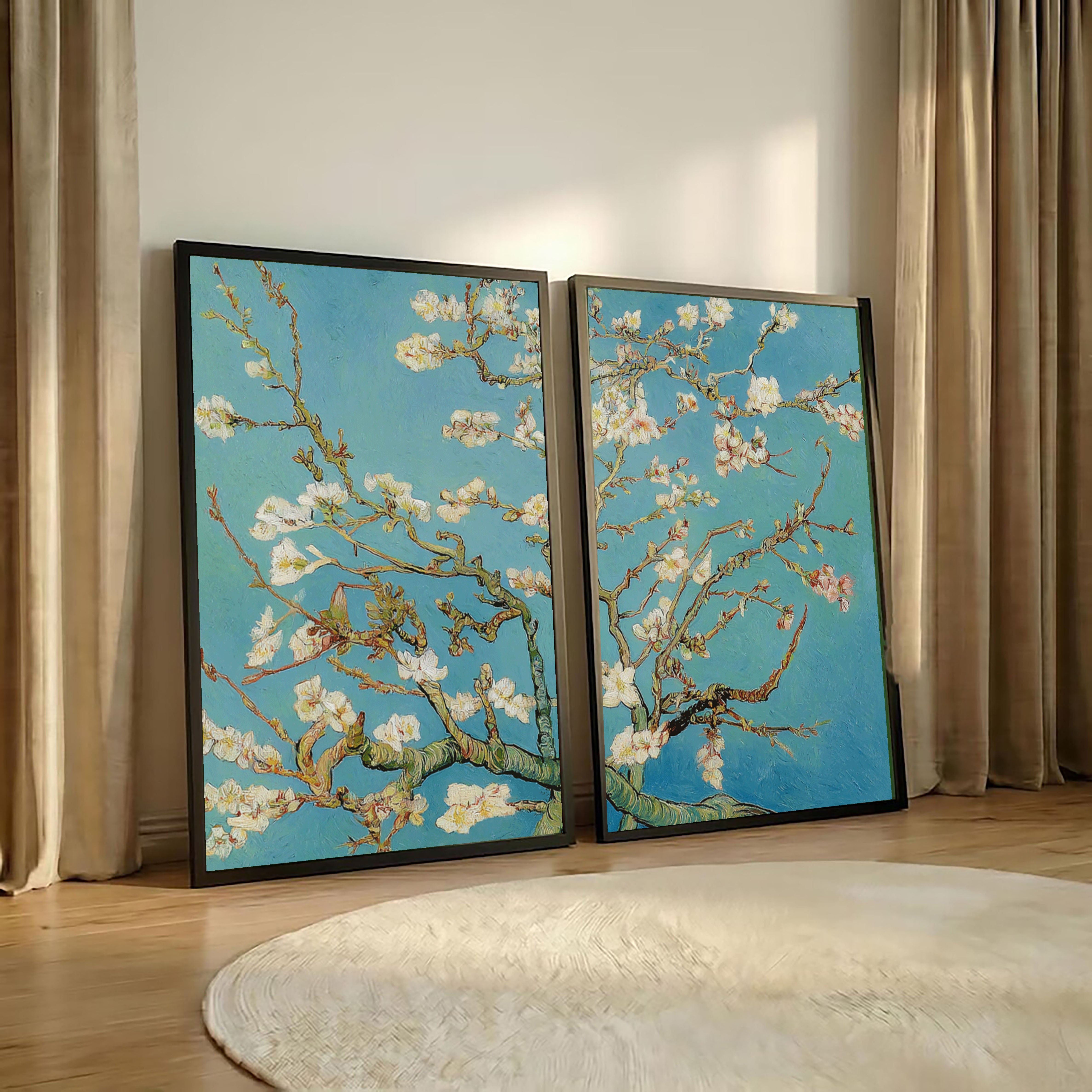 Iconic Floral Blossoms | Almond Blue