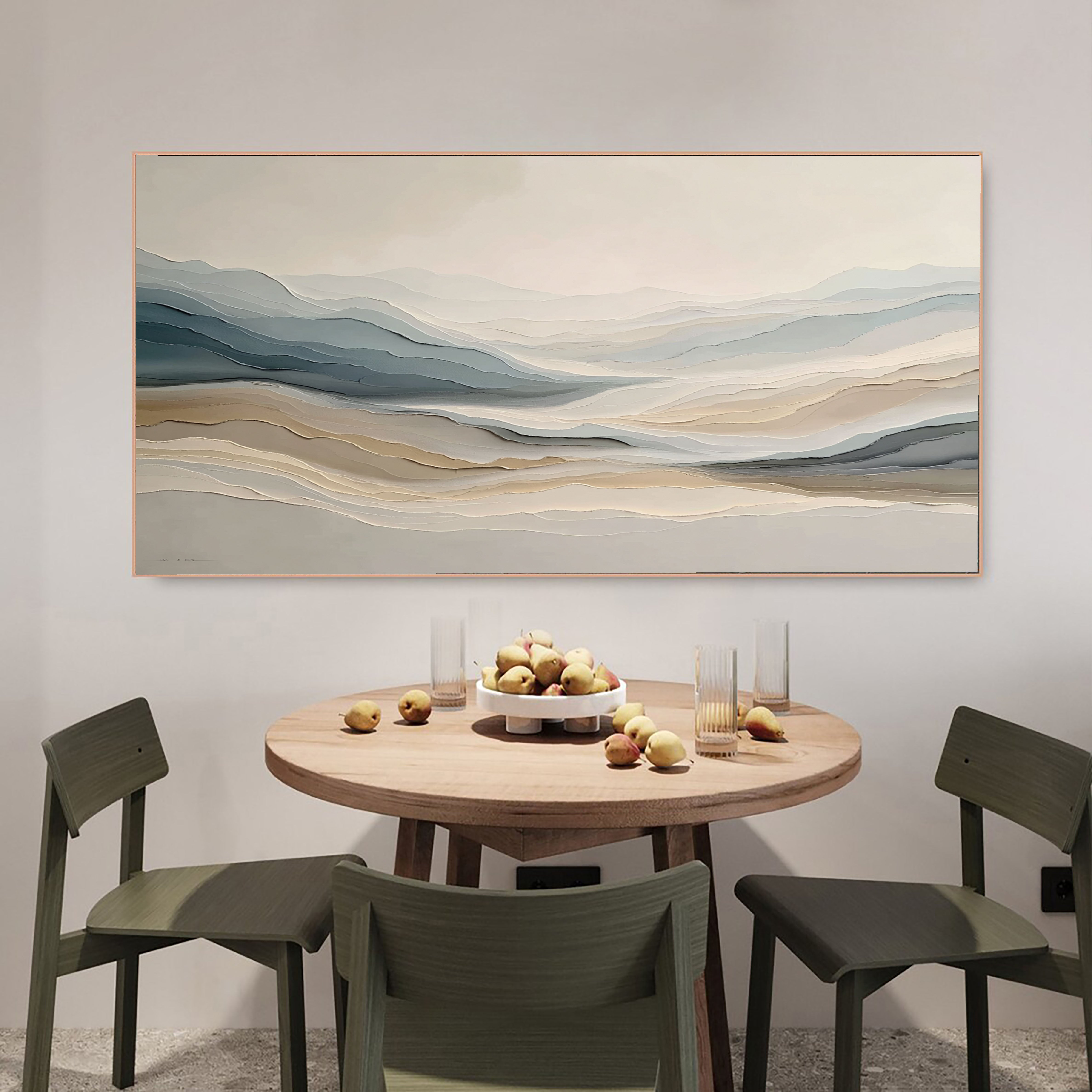 Textured Layered Ridges | Soft Horizon