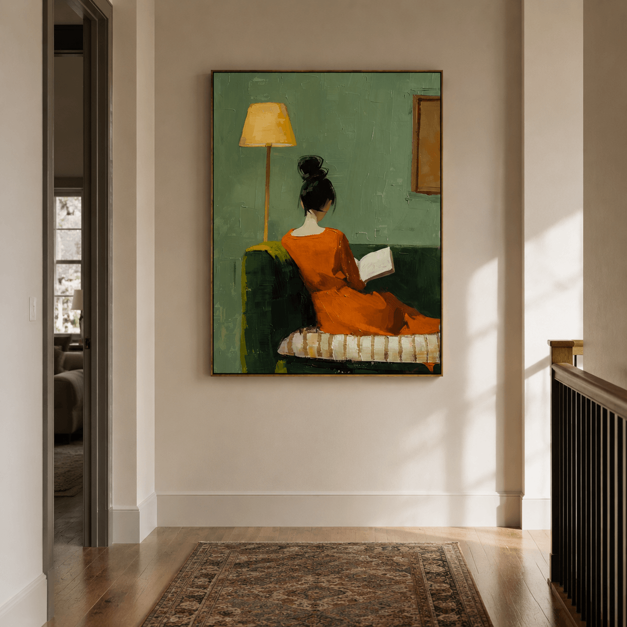 Impressionist Art | Quiet Page Glow