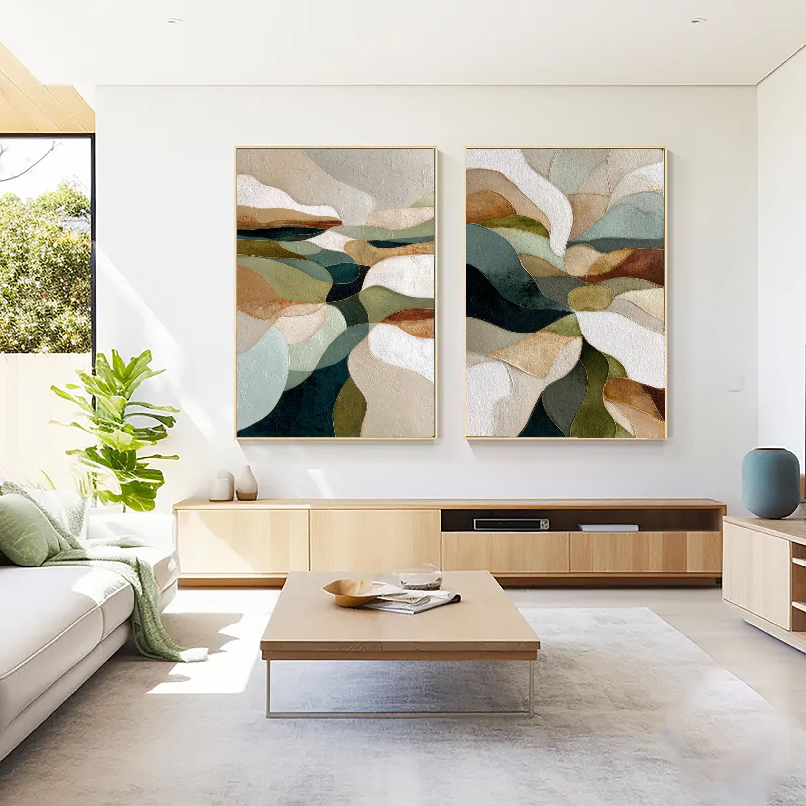 Kühne geometrische Formen | Holzmaserung