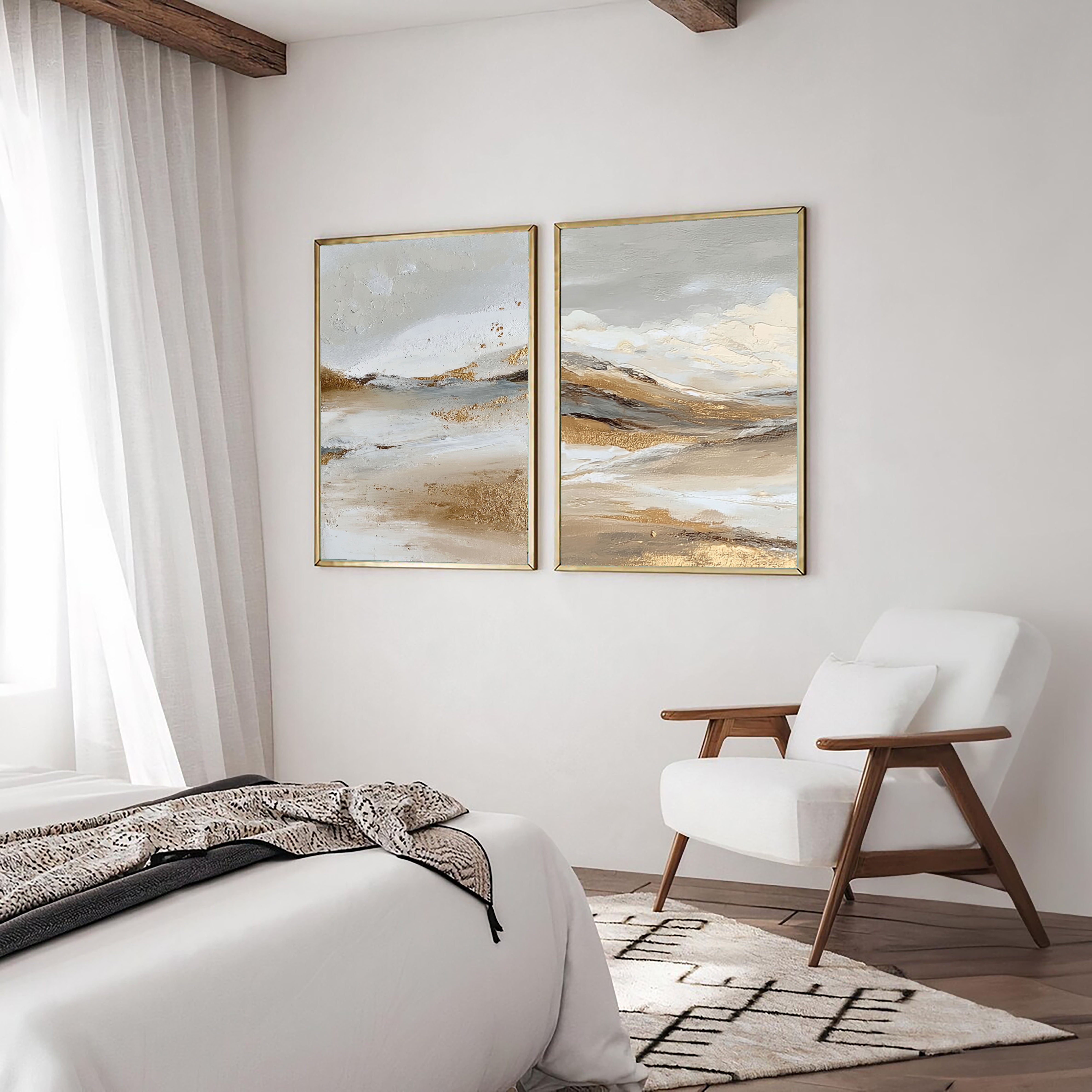 Textured Landscape Elegance | Golden Earth