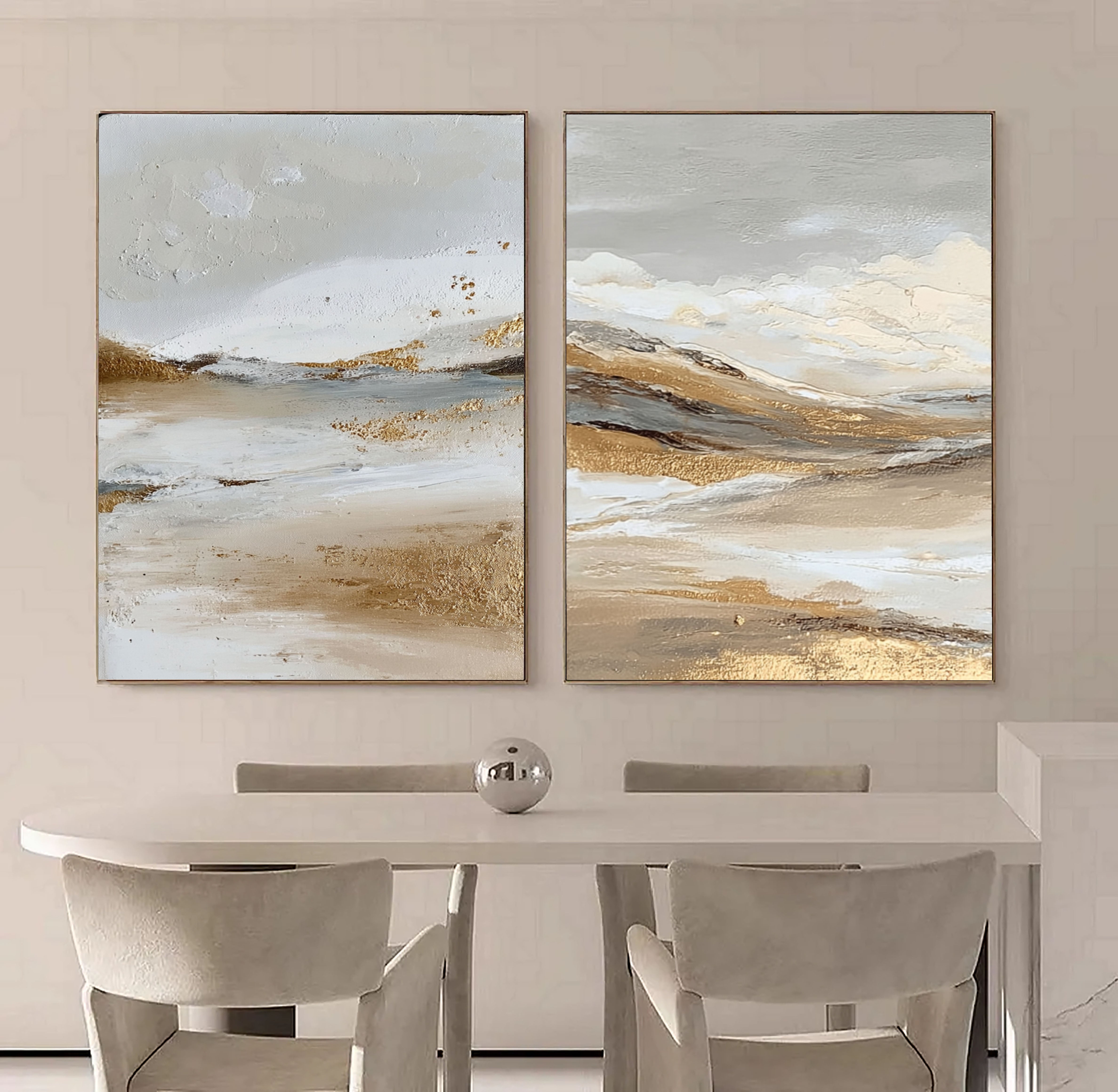 Textured Landscape Elegance | Golden Earth
