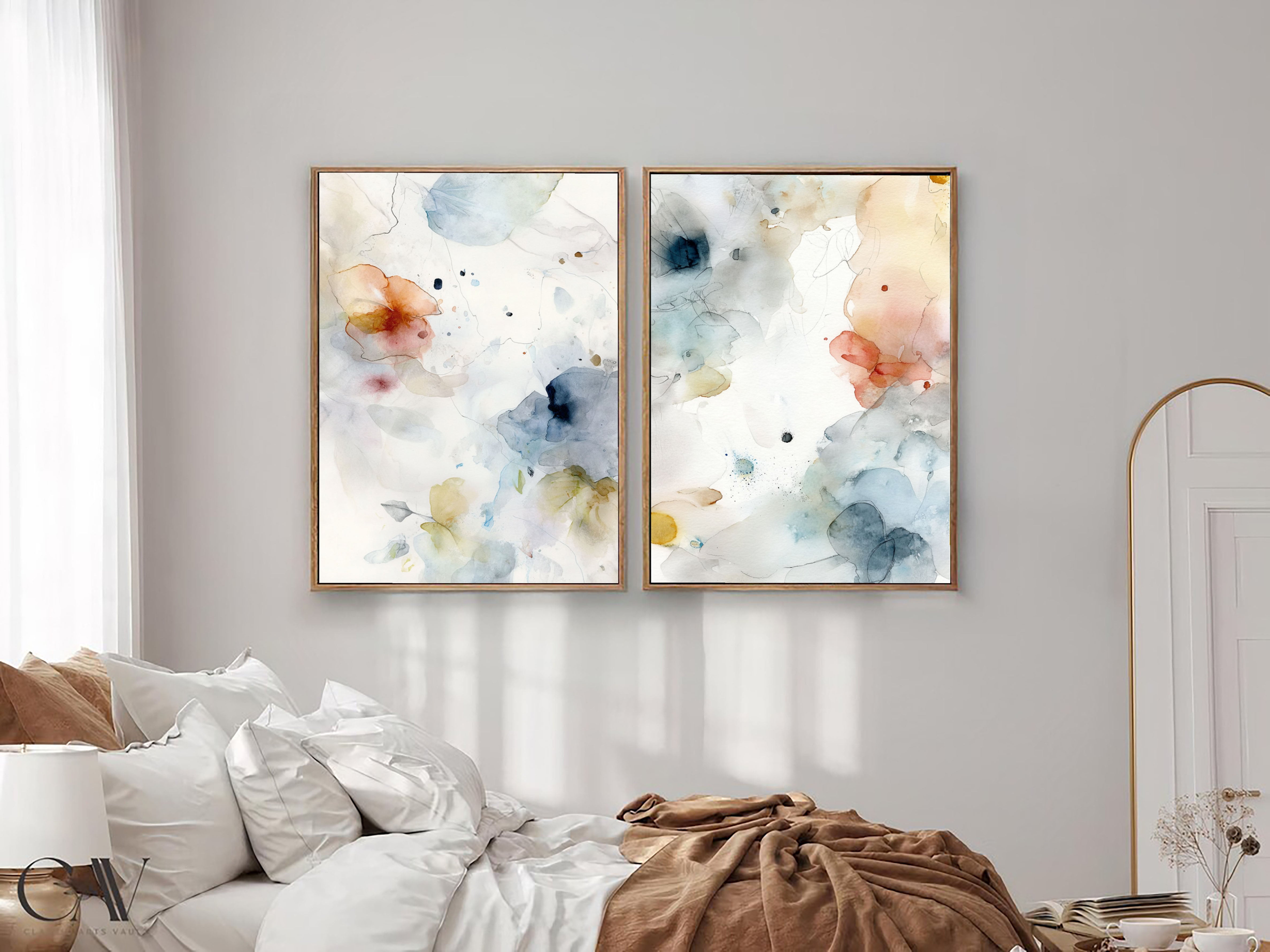 Ethereal Watercolor Blooms | Soft Hues