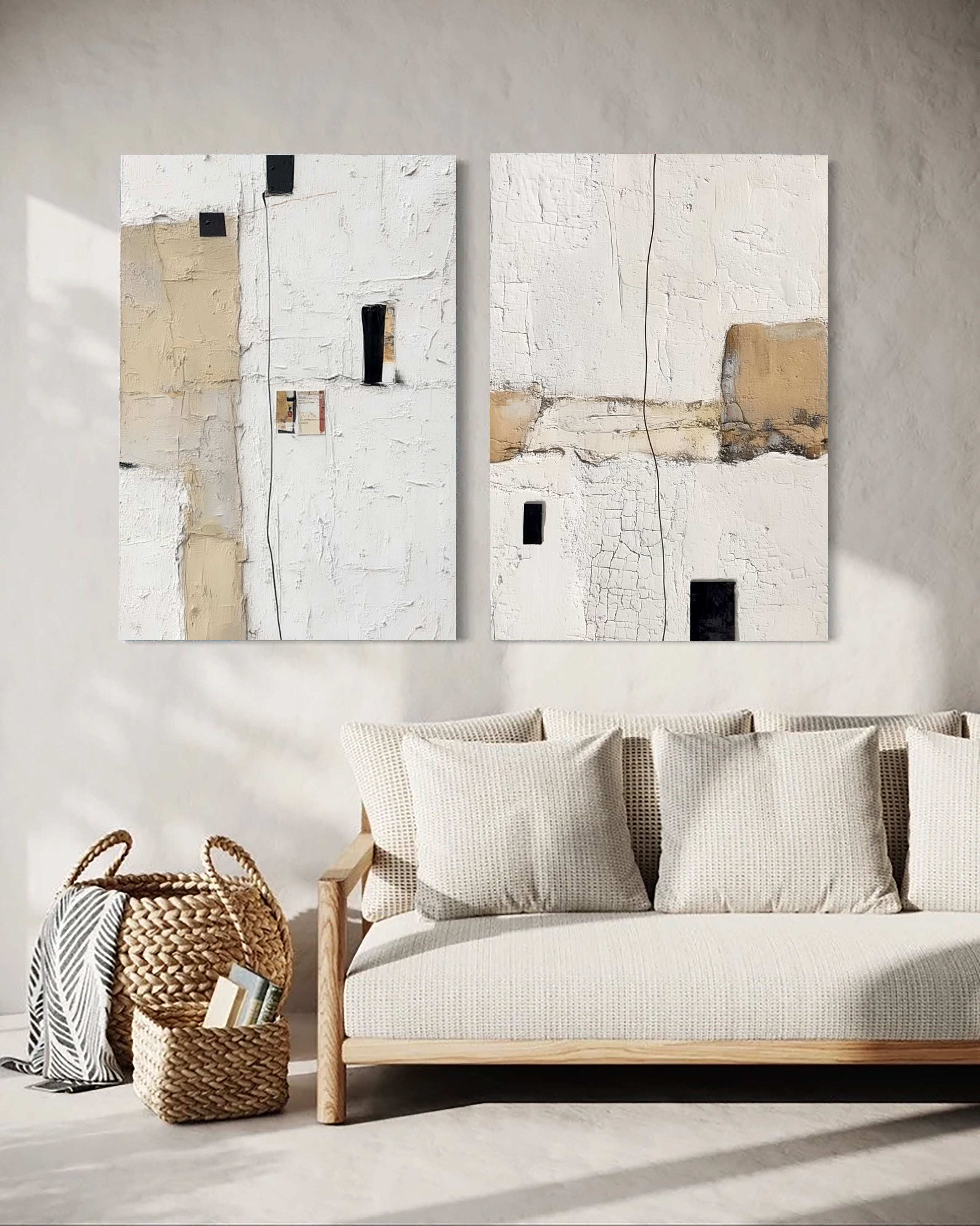 Textured Geometric Minimalism | Urban Hues