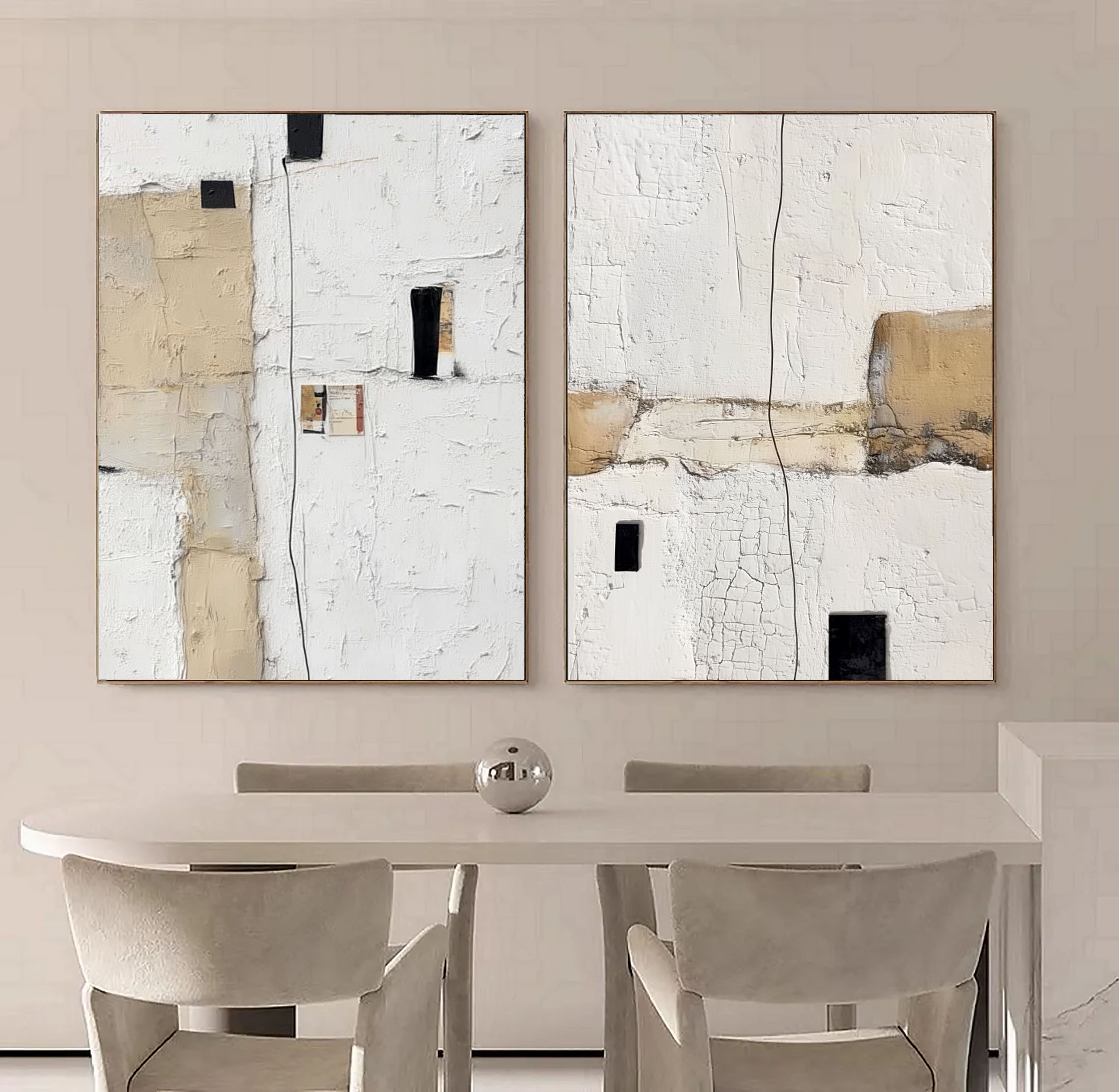 Textured Geometric Minimalism | Urban Hues