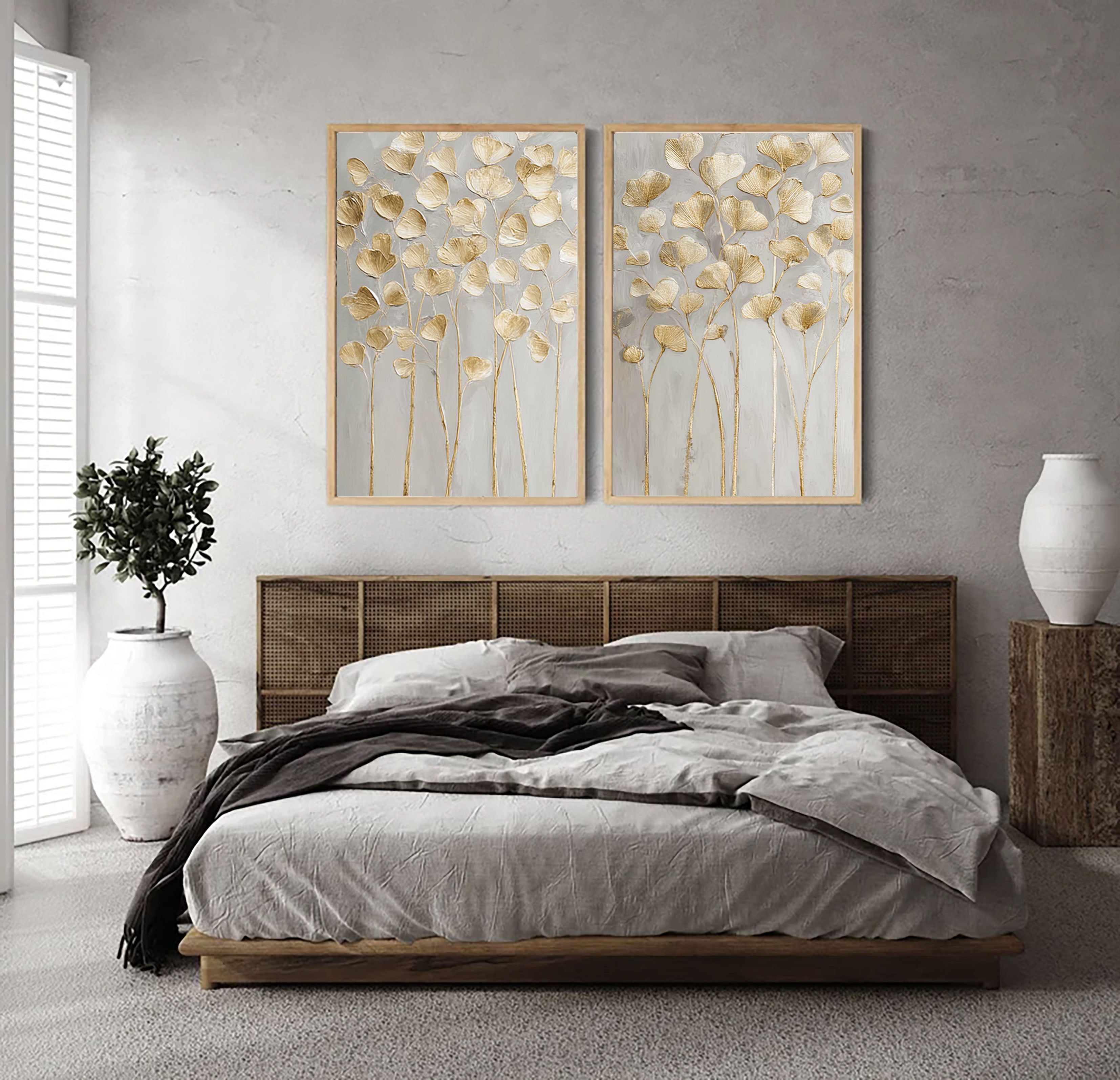 Gilded Ginkgo Forest | Golden Leaves