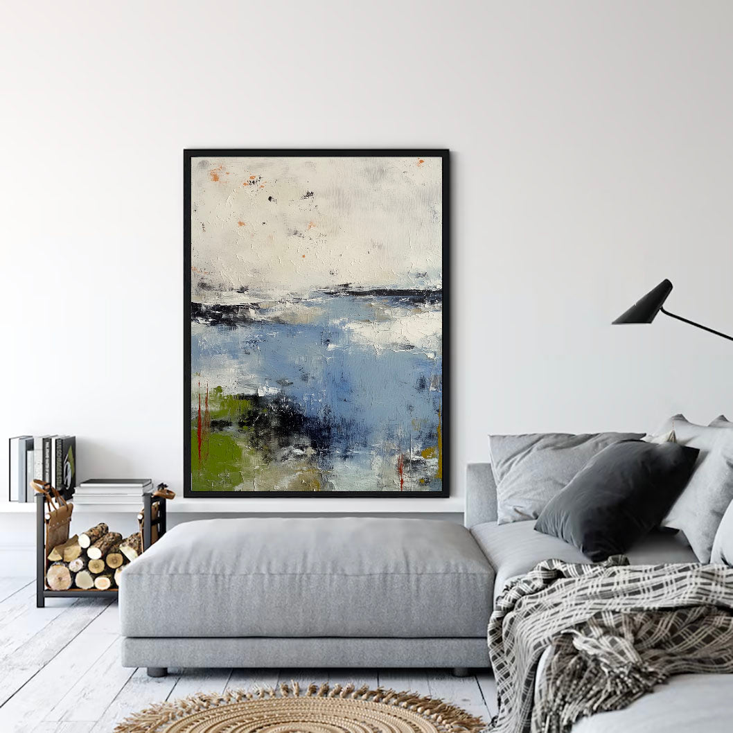Textured Misty Shore | Verdant Accents