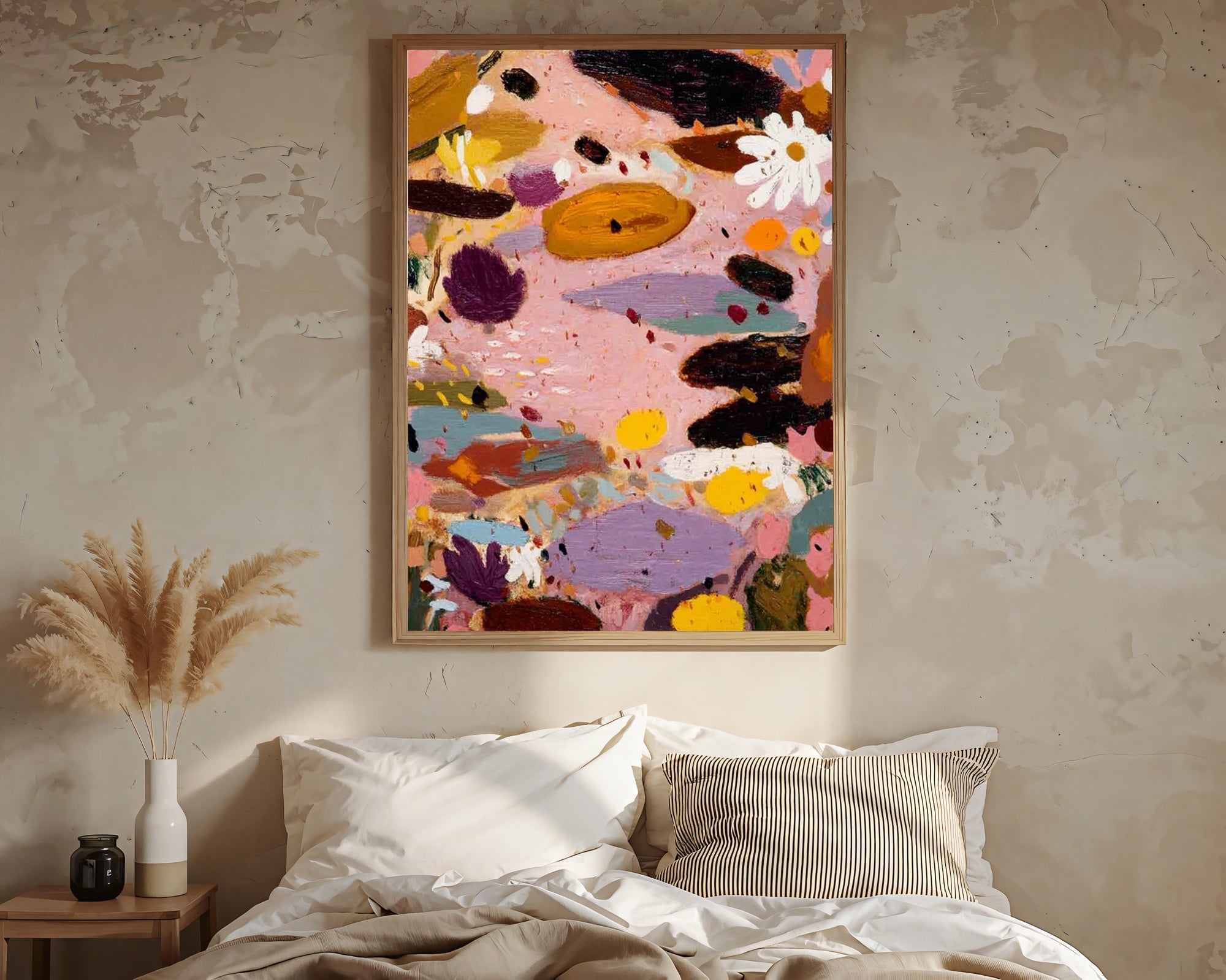 Textured Pastel Florals | Vibrant Hues