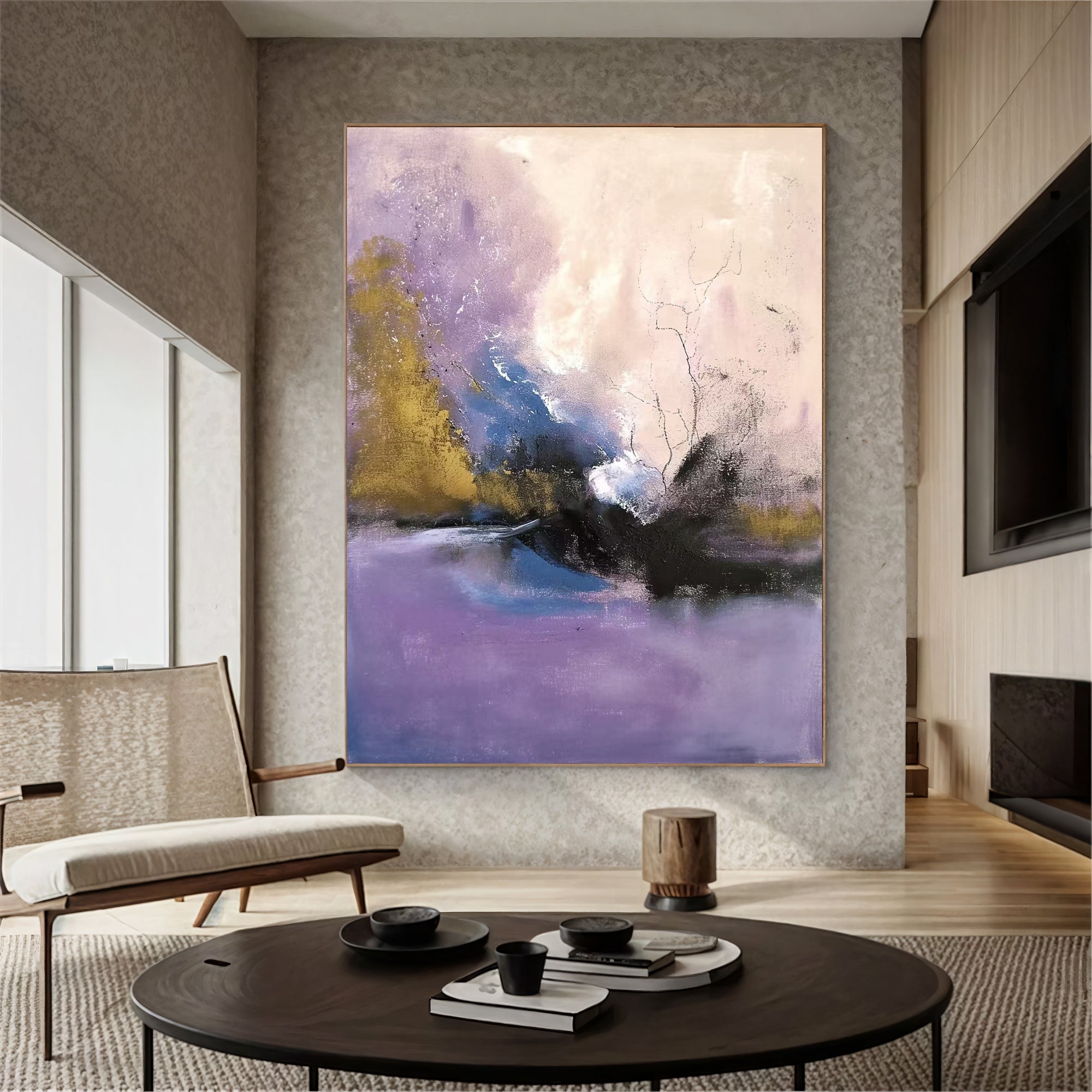 Textured Purple Dream | Lavender Hues