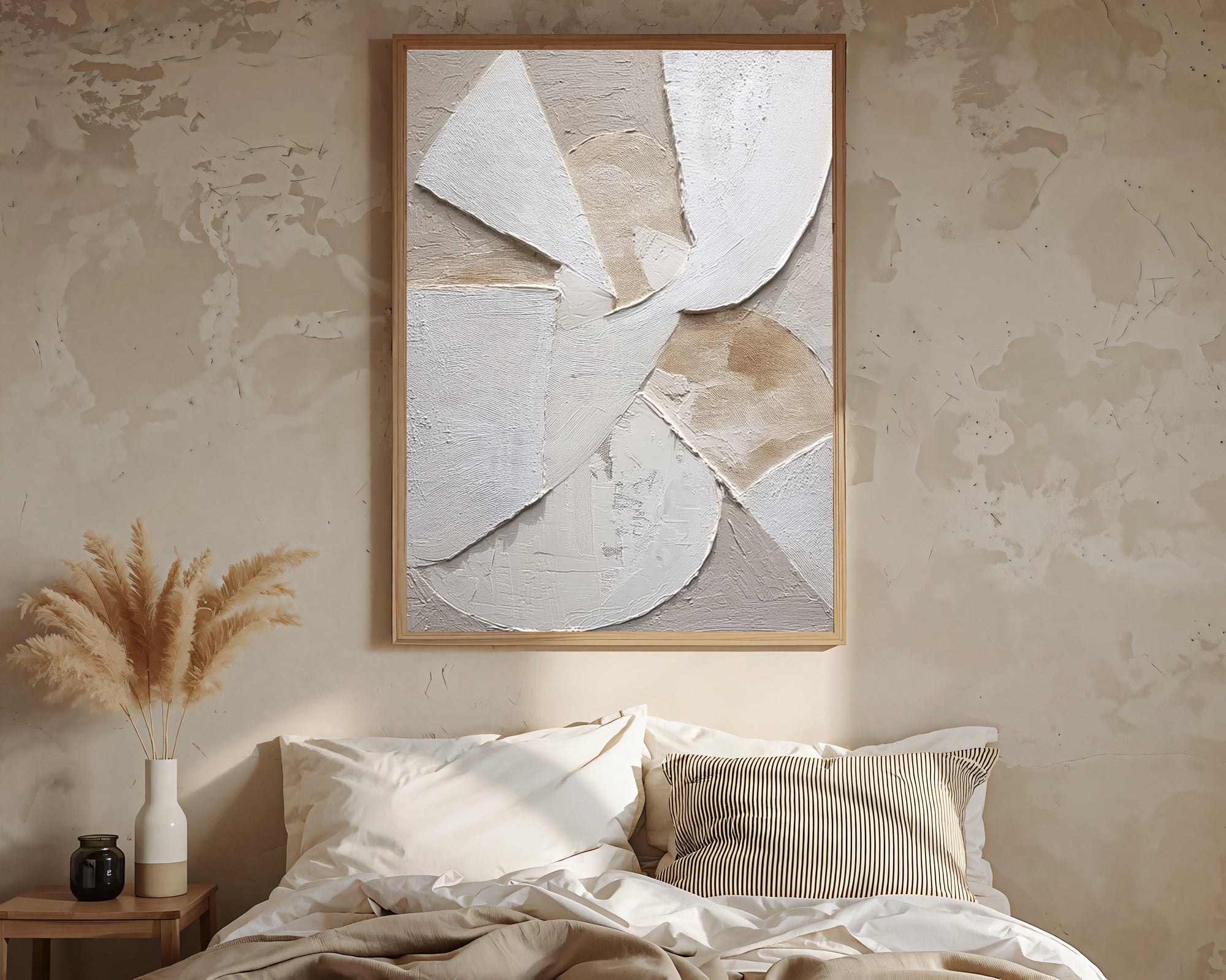 Textured Minimalist Opulence | Neutral Shape