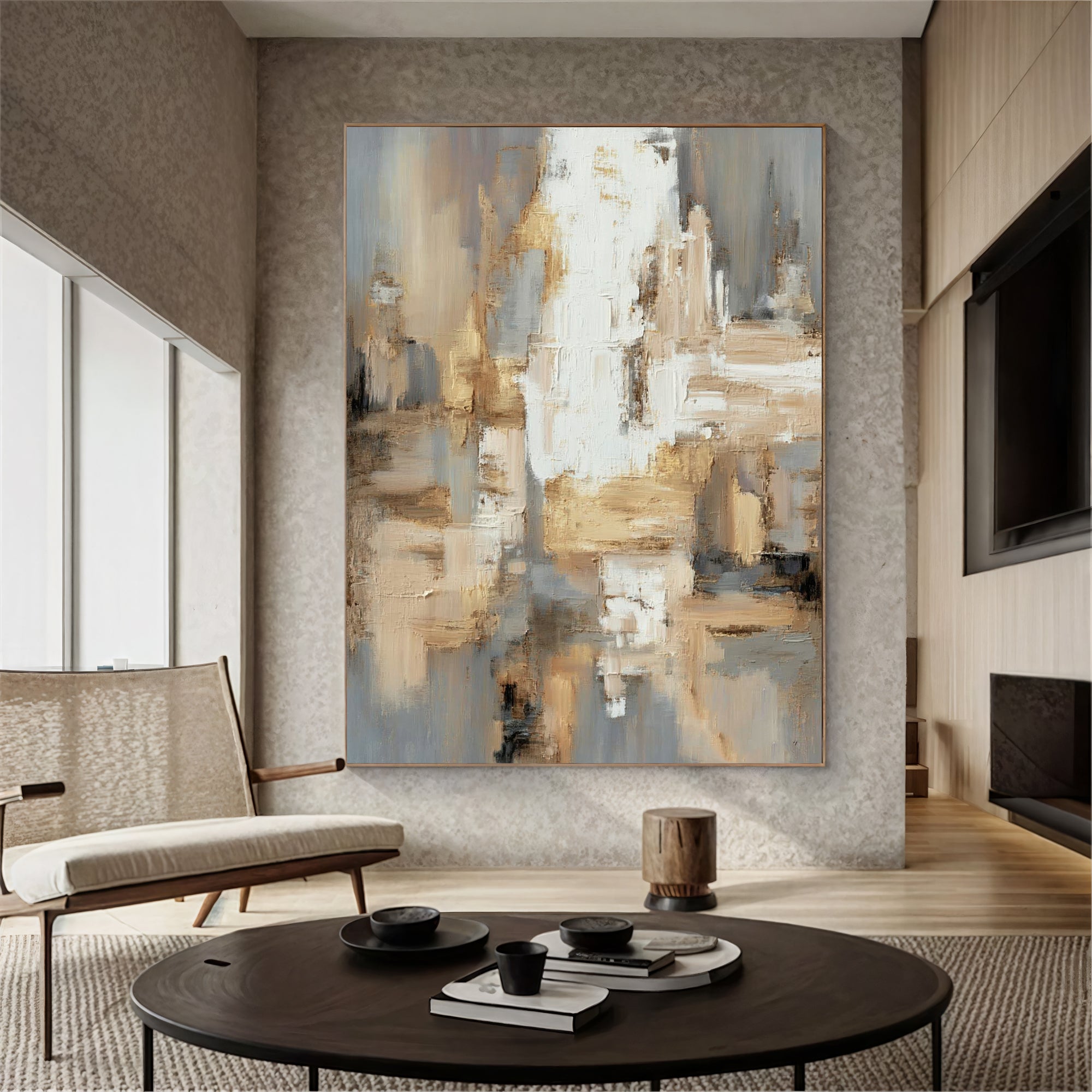 Textured Ash Gilded | Gray Gold