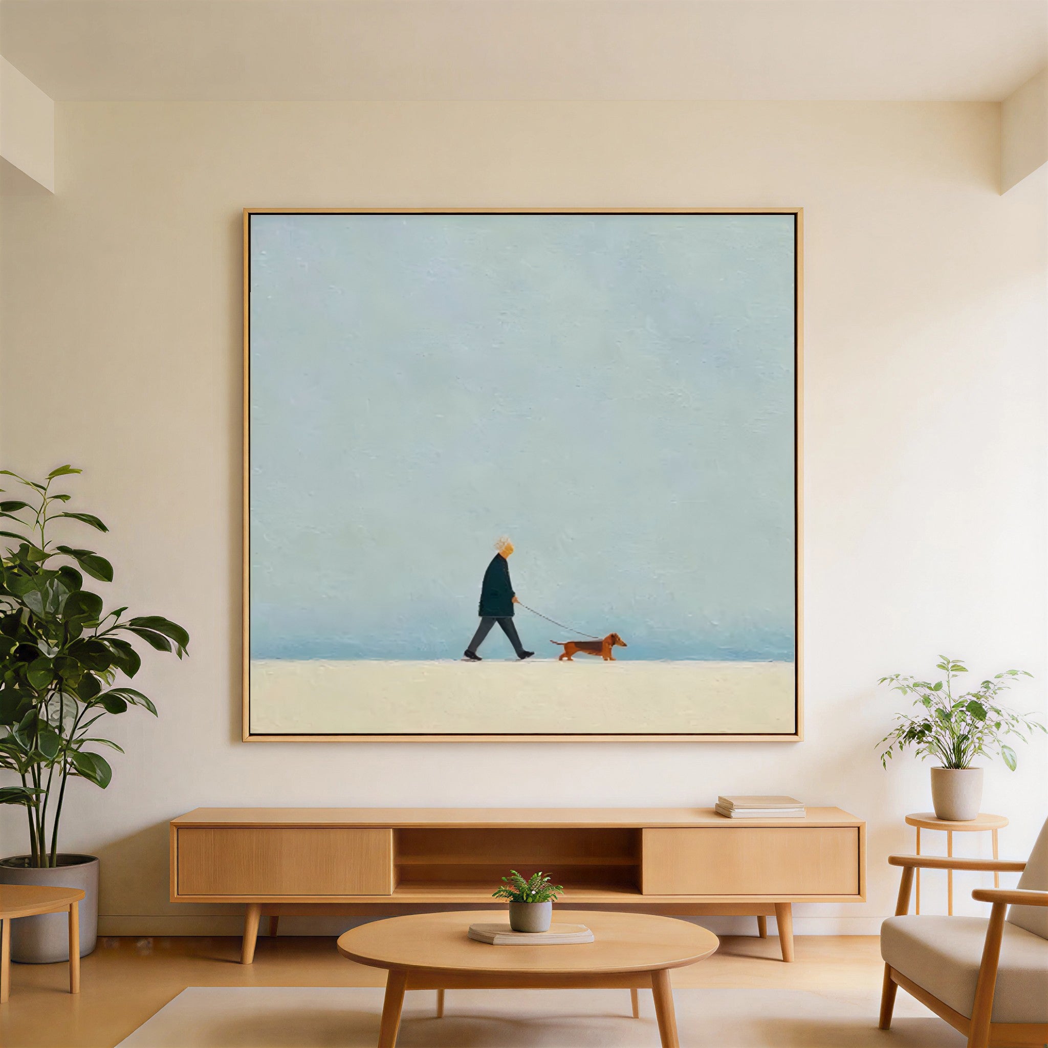 Tranquil Walk Companion | Serene Stroll