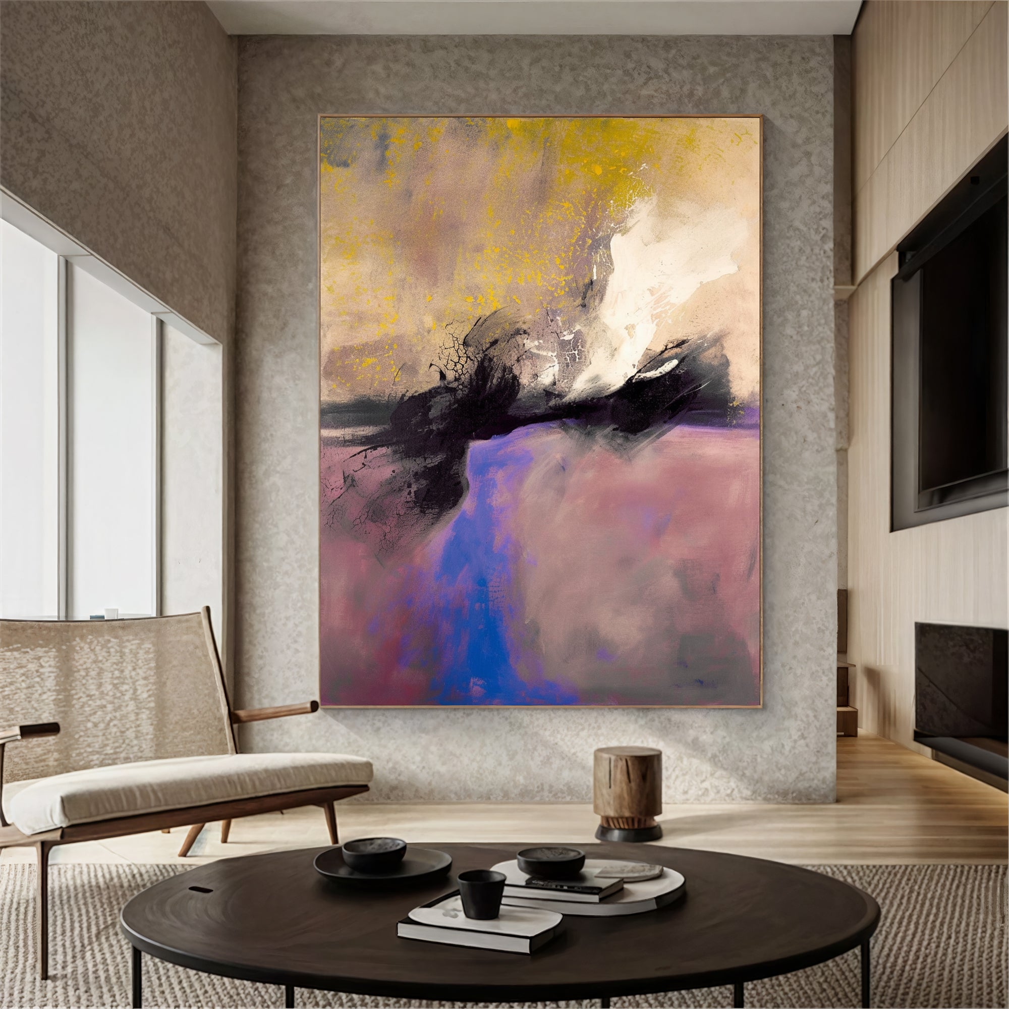 Textured Magenta Opulence | Pink Purple