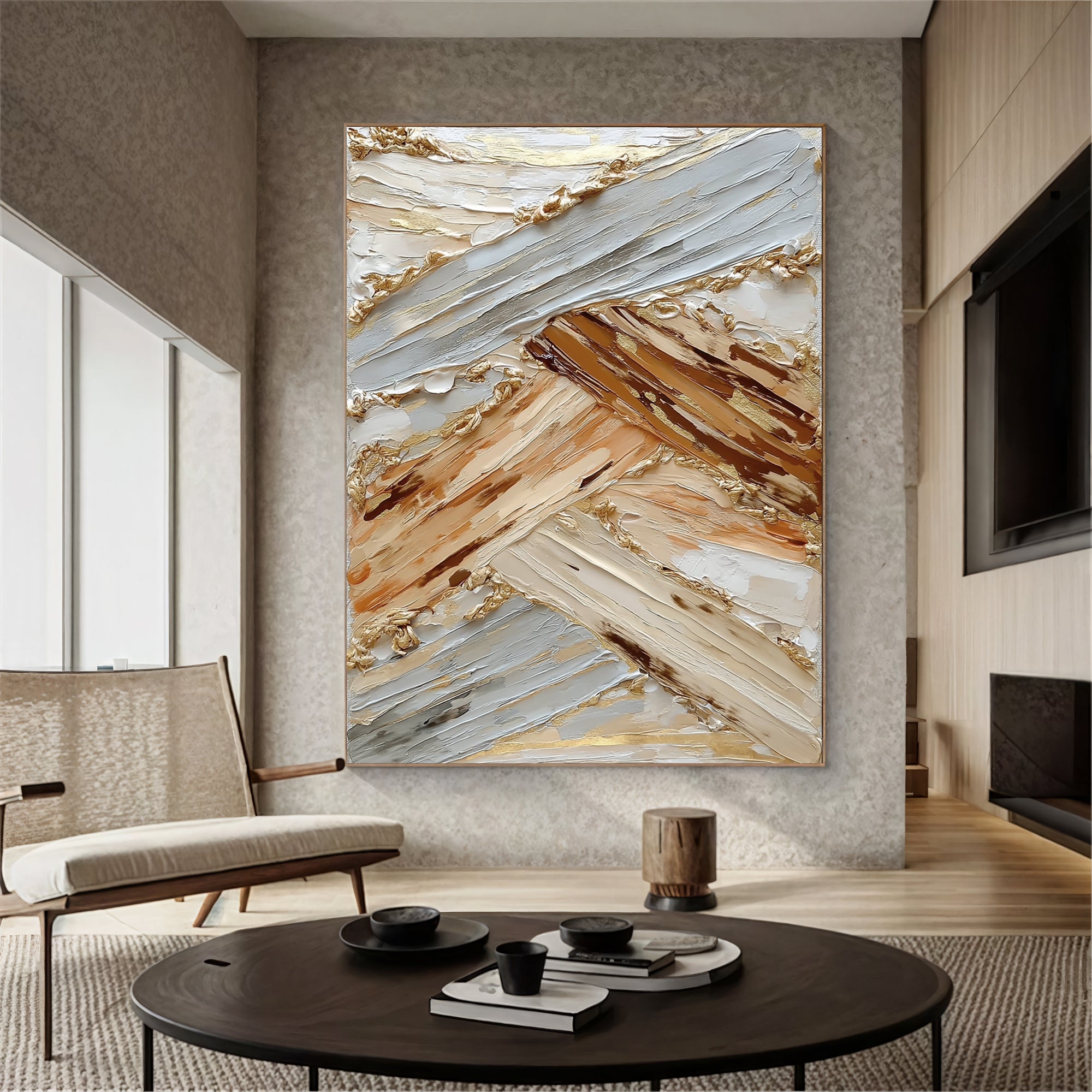 Textured Earthy Crossings | Gilded Hues