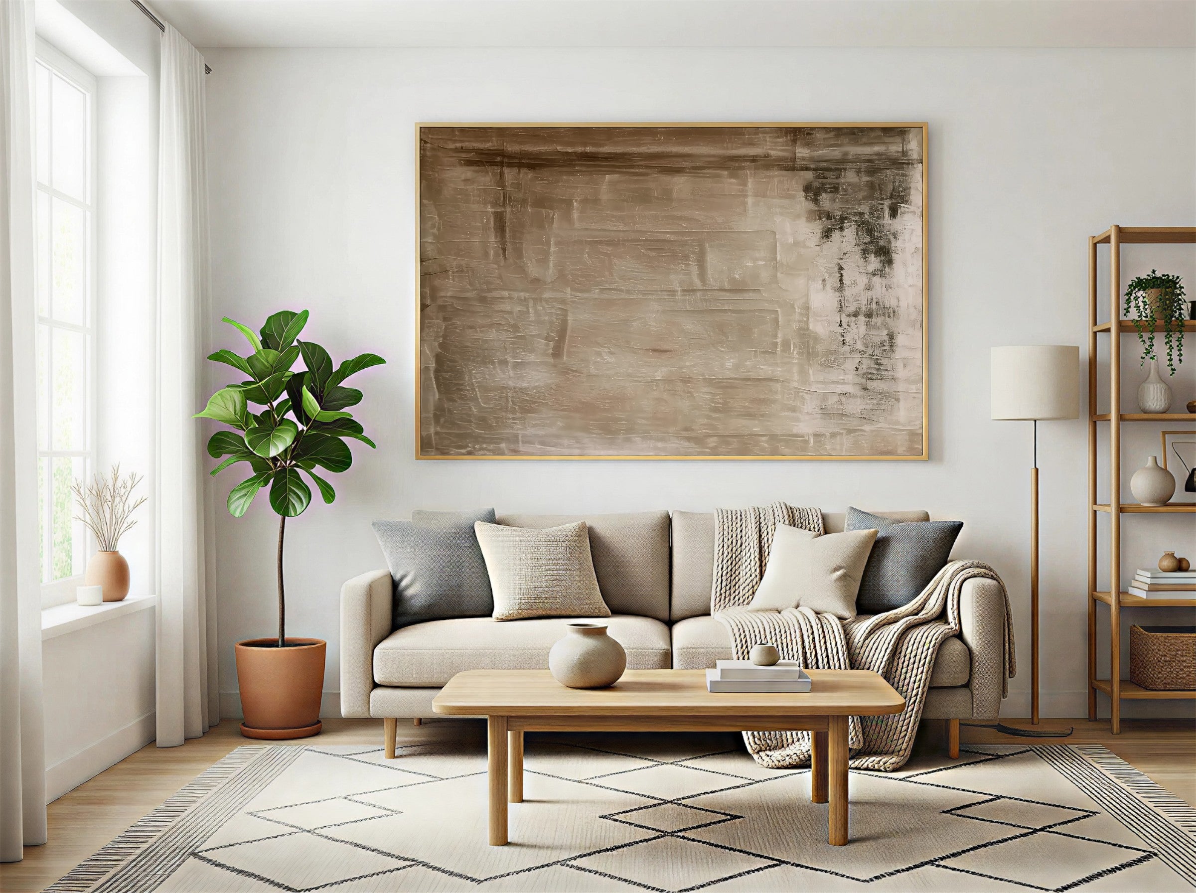 Earthy Textured Depth | Neutral Hues