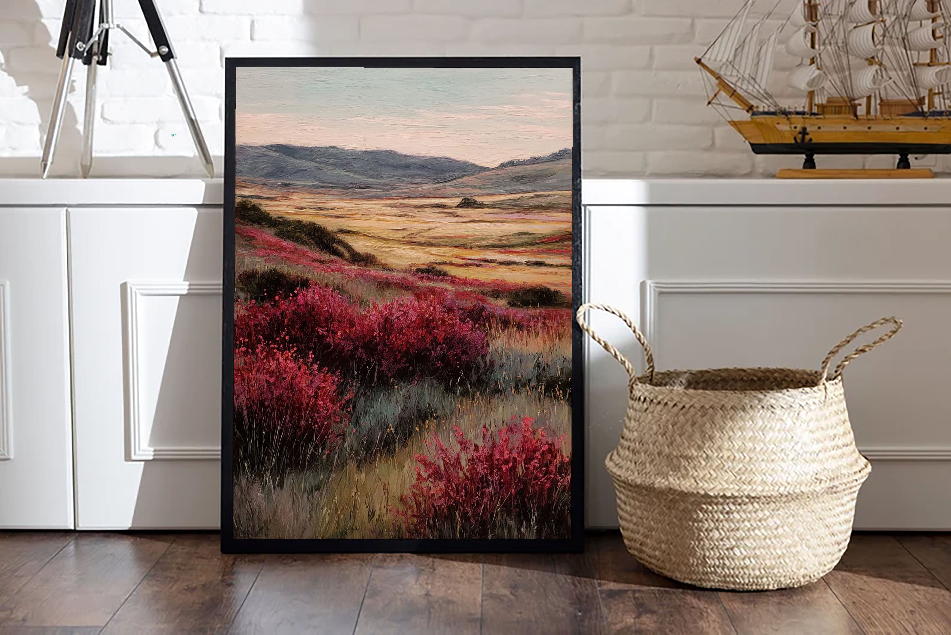 Textured Landscape Art | Vivid Depth