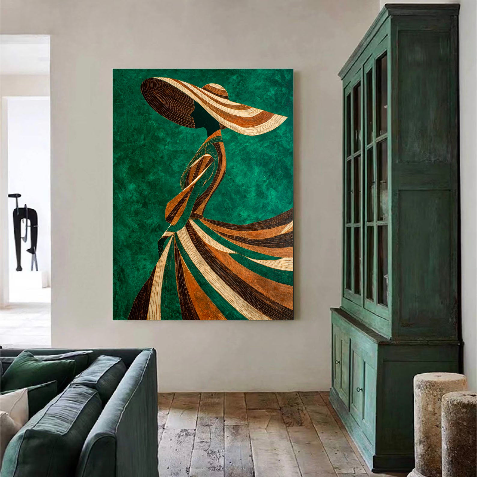 Textured Fashion Art | Opulent Depth