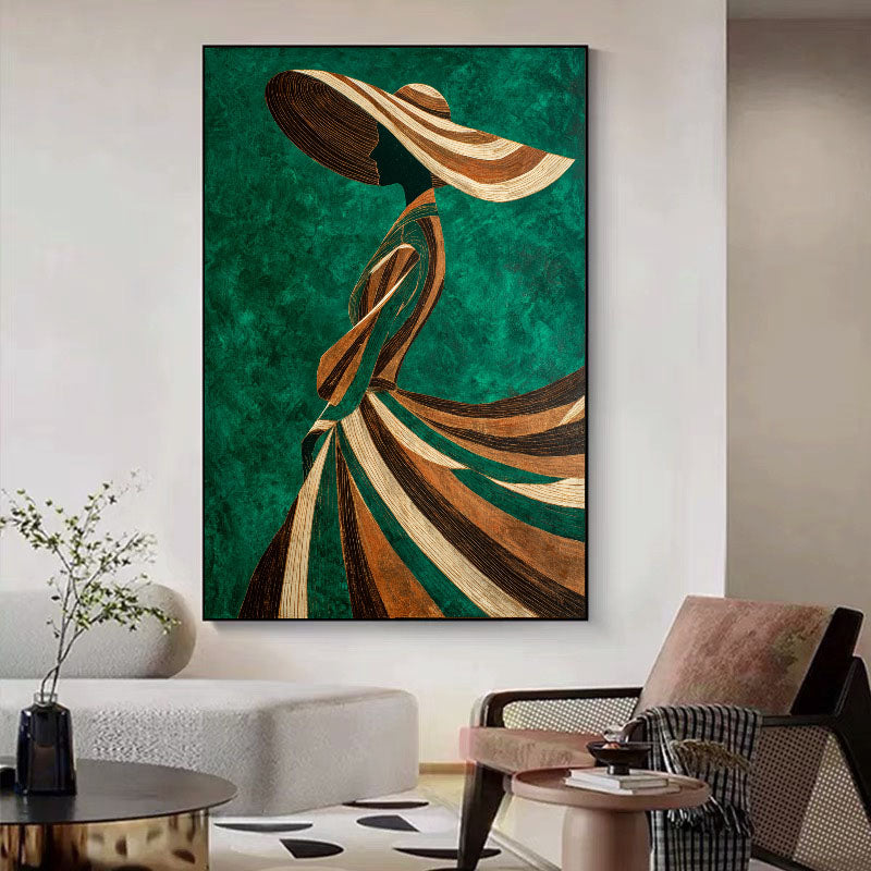 Textured Fashion Art | Opulent Depth