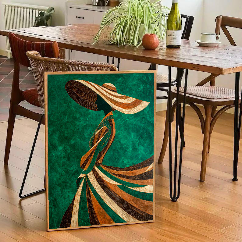 Textured Fashion Art | Opulent Depth