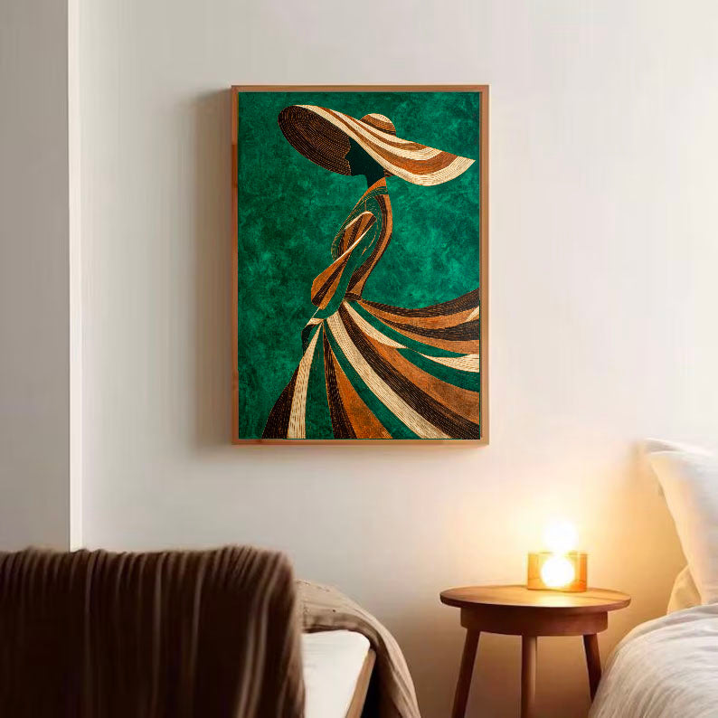 Textured Fashion Art | Opulent Depth