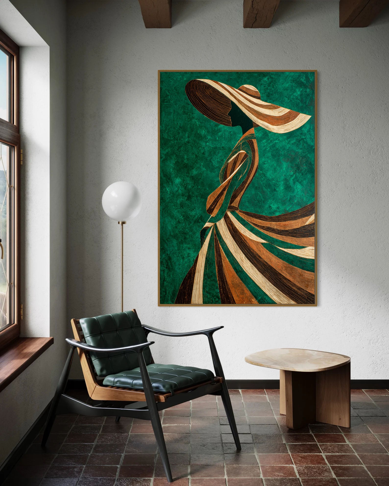 Textured Fashion Art | Opulent Depth