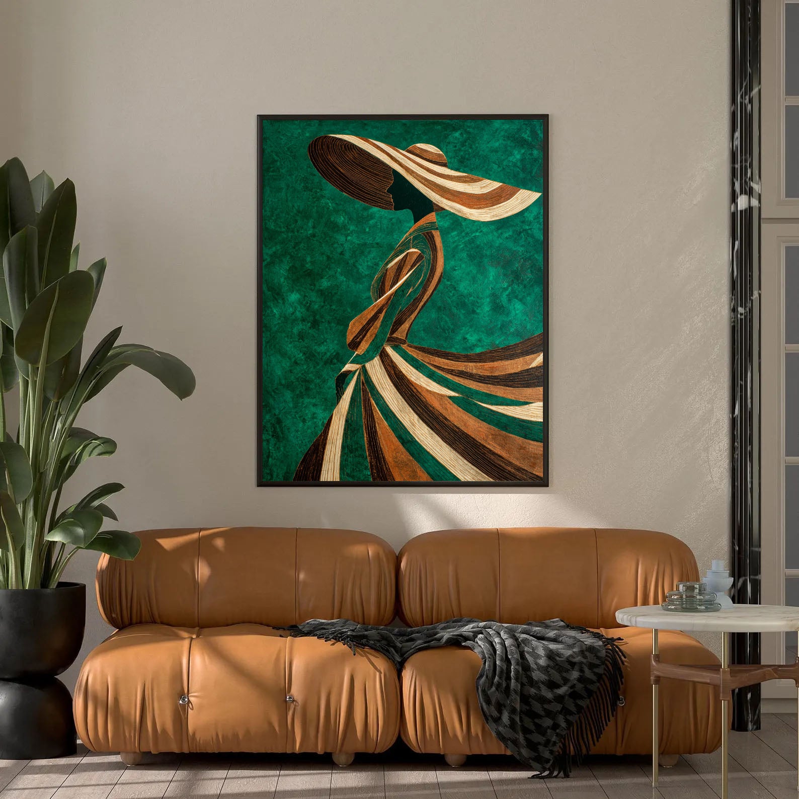 Textured Fashion Art | Opulent Depth