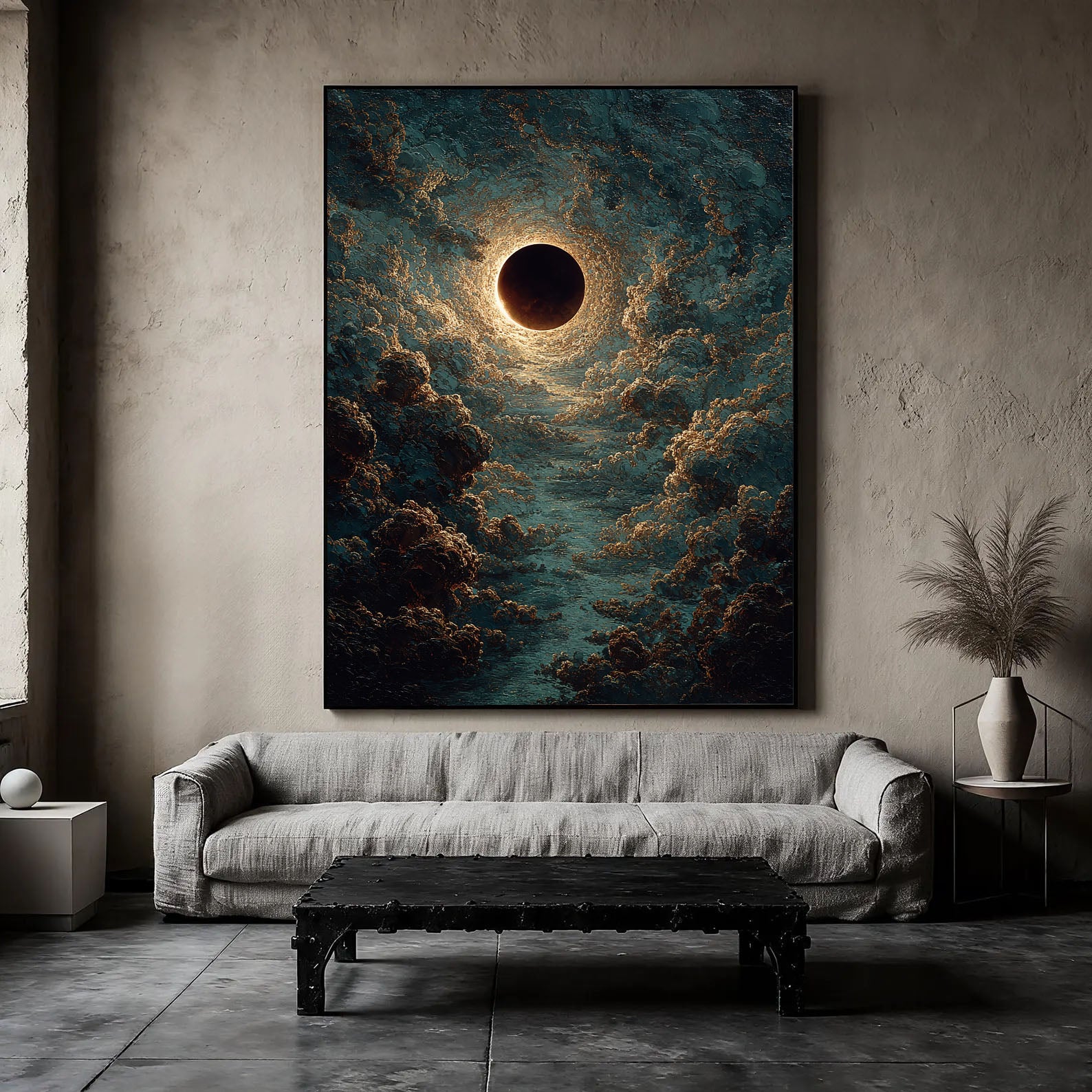 Textured Celestial Art | Mystic Depth