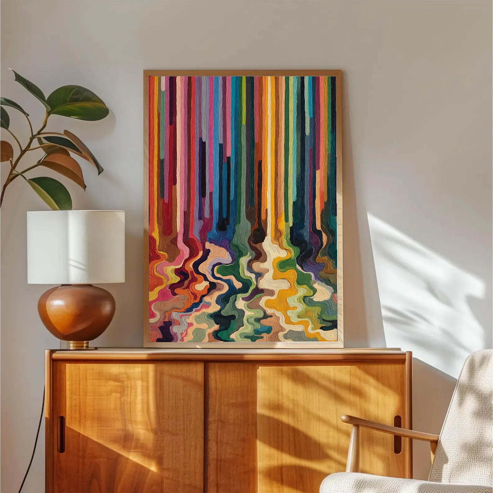 Colorful Flow Art | Vivid Depth