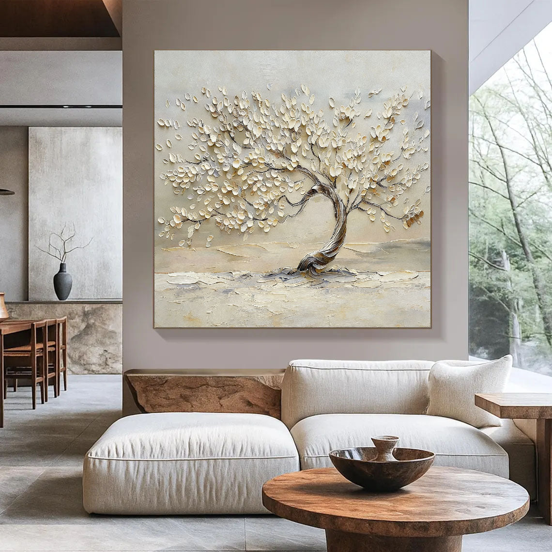Textured Canopy Grace | Ivory Tree