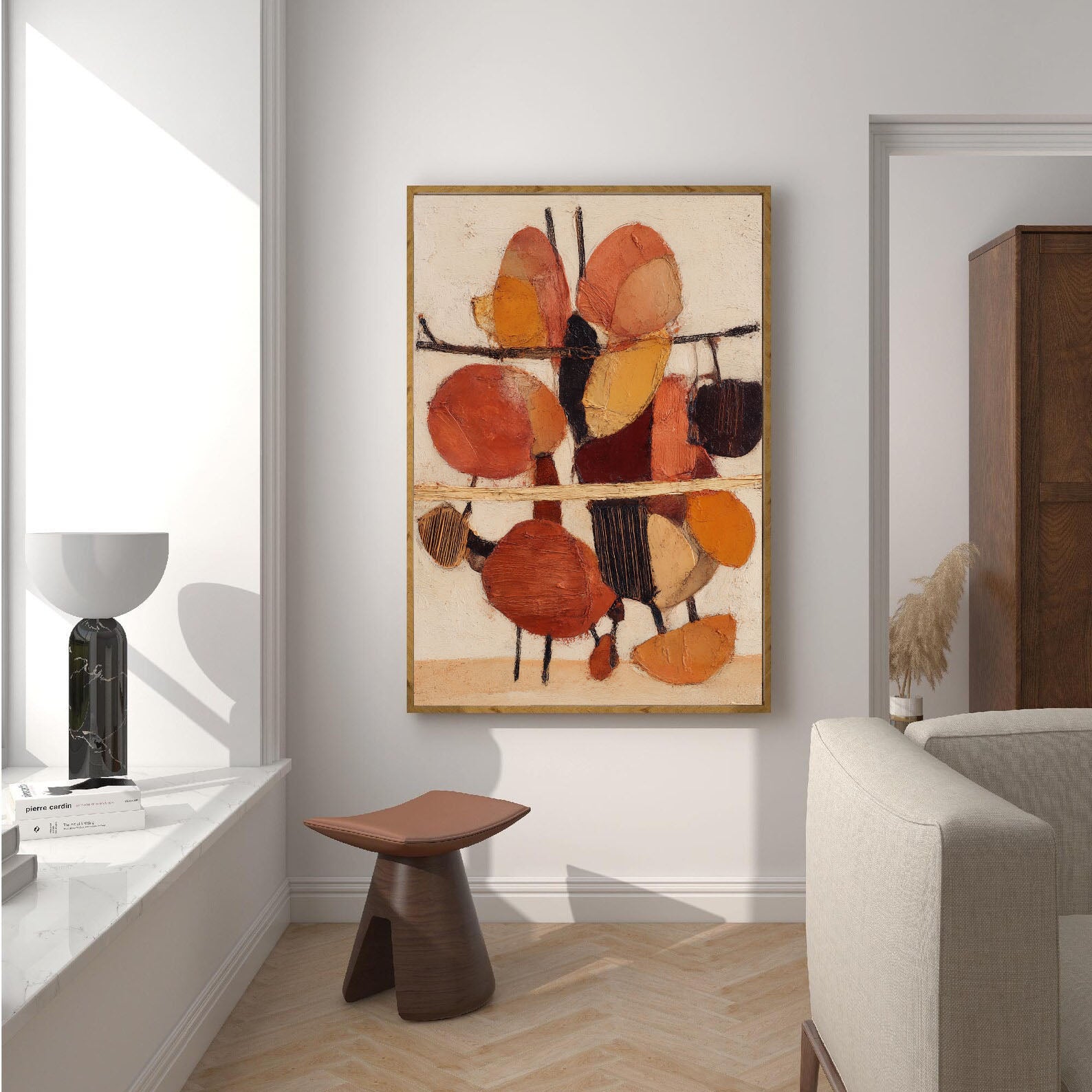 Textured Abstract Abundance | Earthy Hue