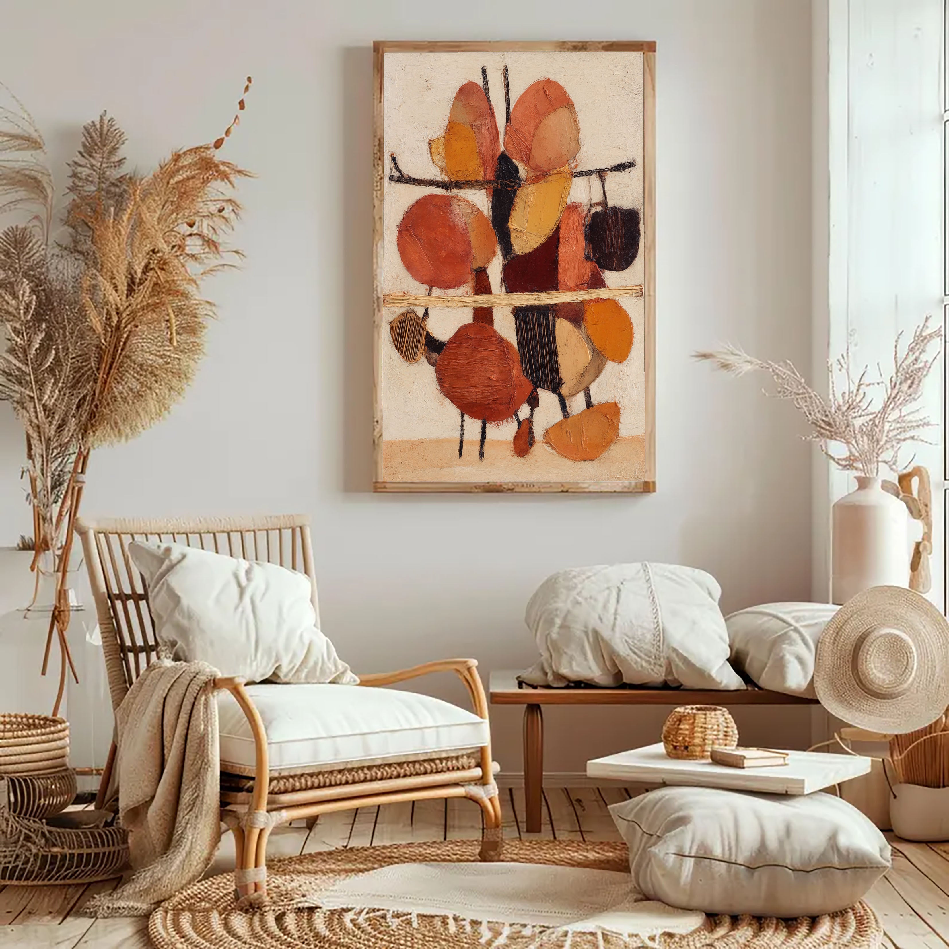 Textured Abstract Abundance | Earthy Hue