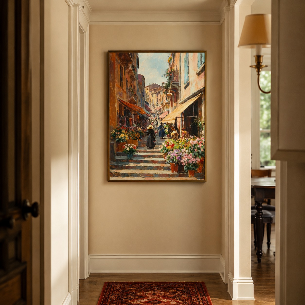 Impressionist Art | Parisian Evening Stroll