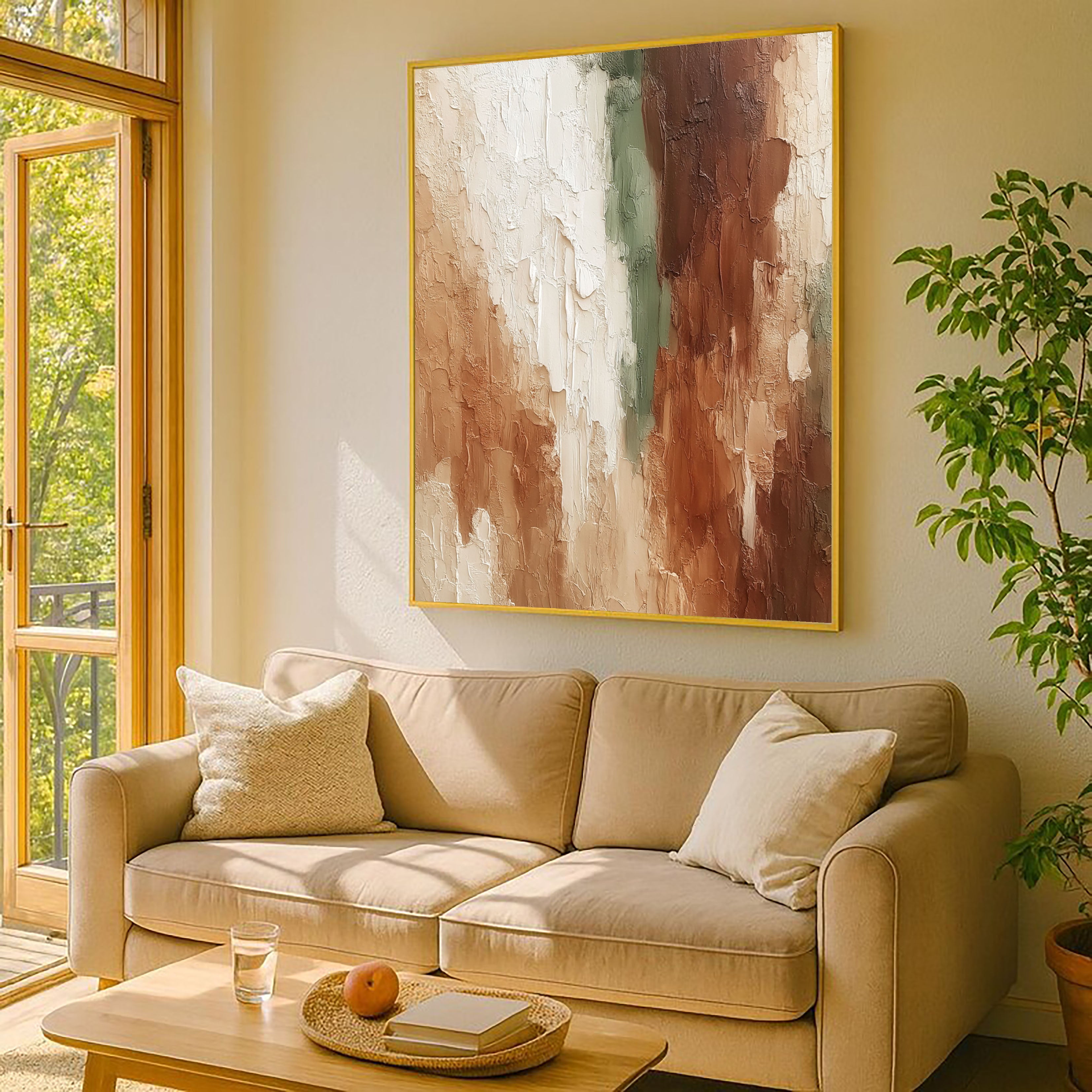 Textured Earthy Harmony | Terracotta Hues