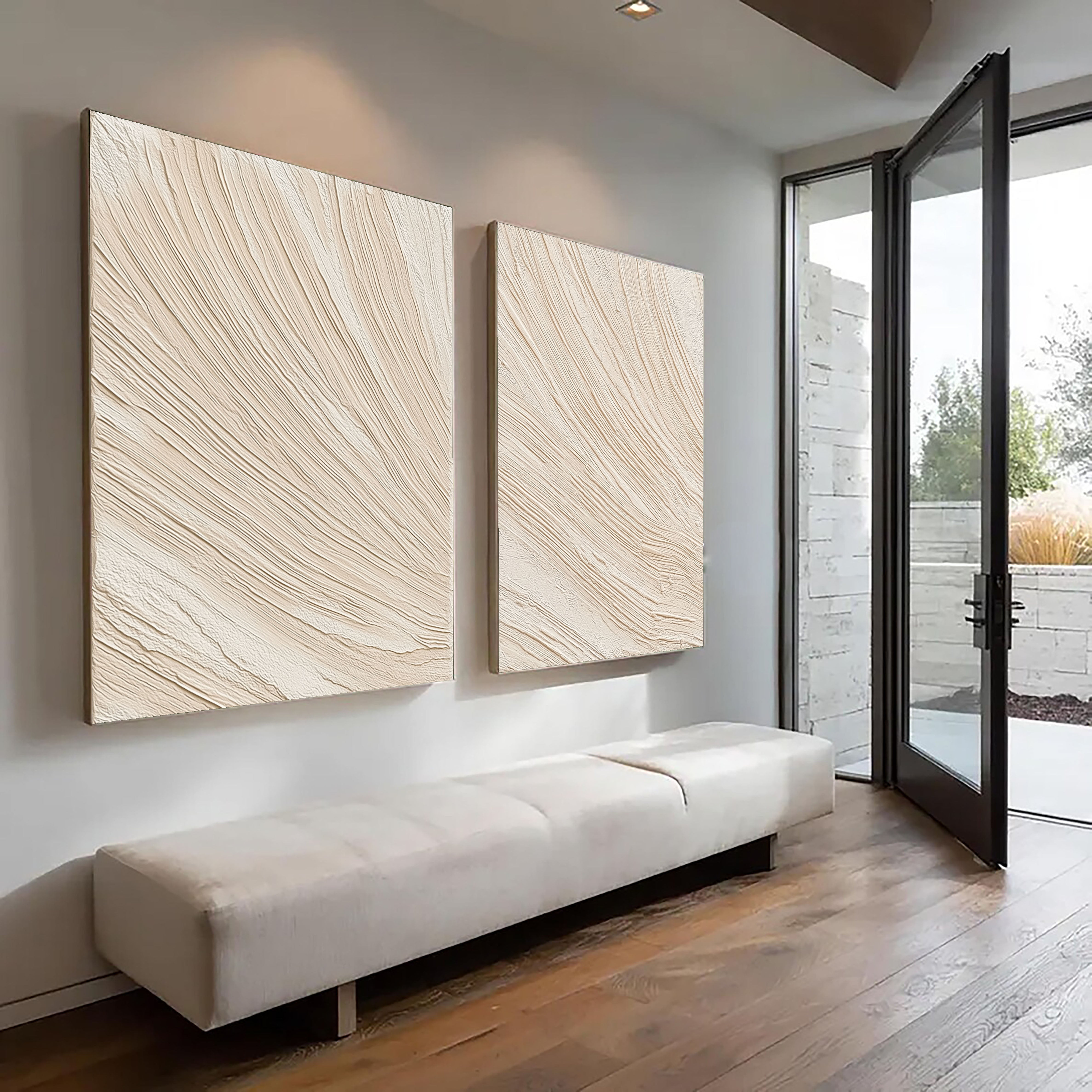 Textured Sandstone Waves | Gentle Ripples