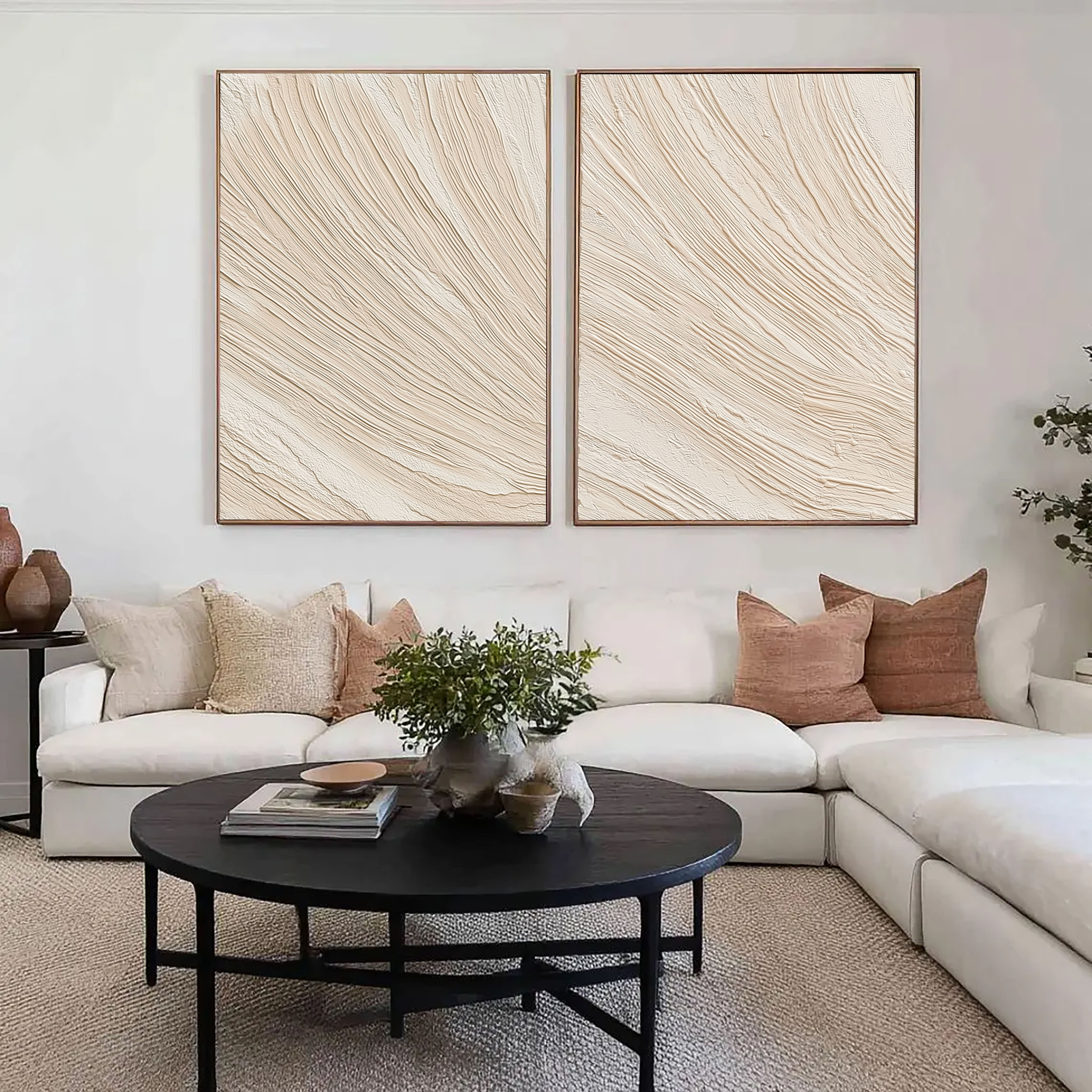 Textured Sandstone Waves | Gentle Ripples