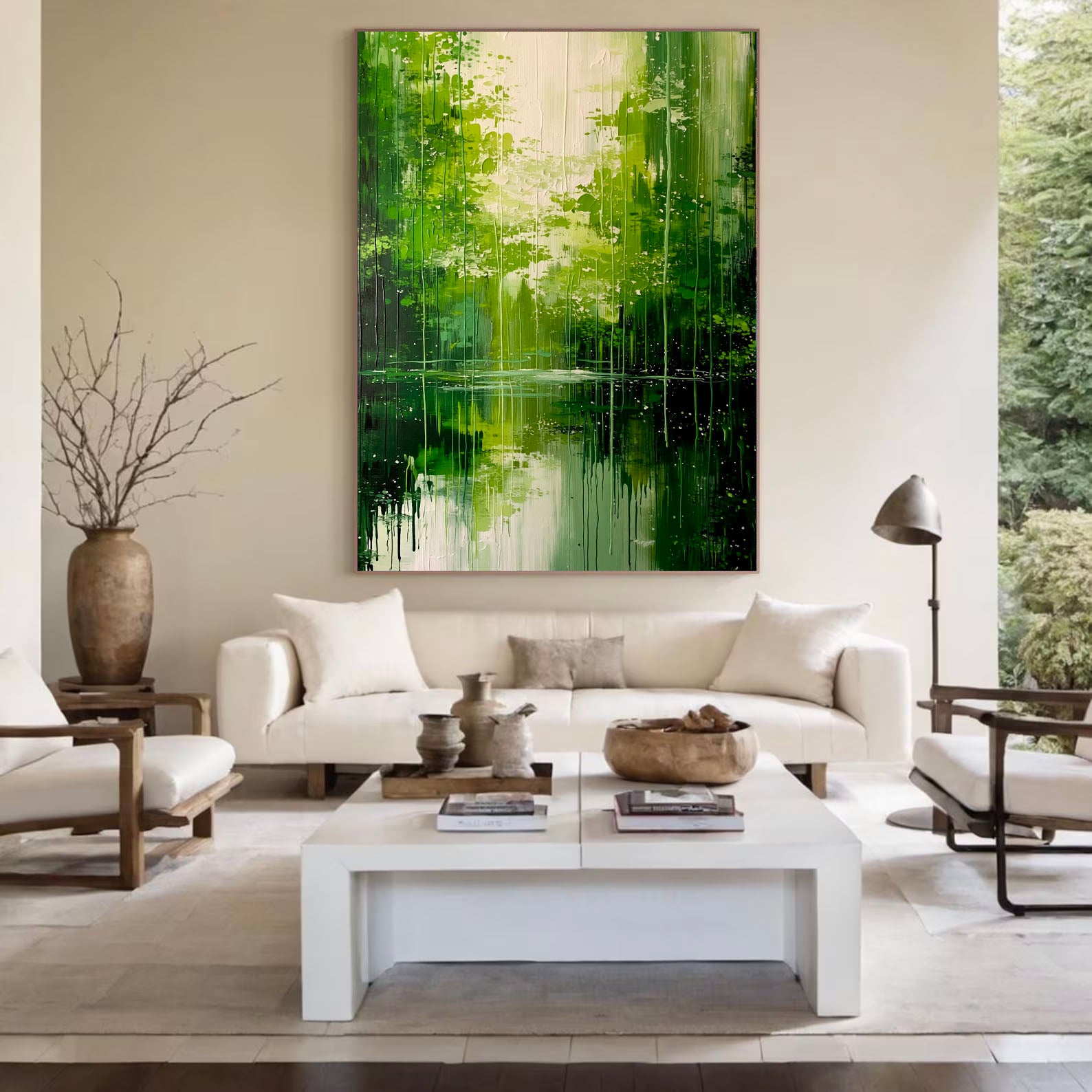 Lush Canopy Reflection | Emerald Waters