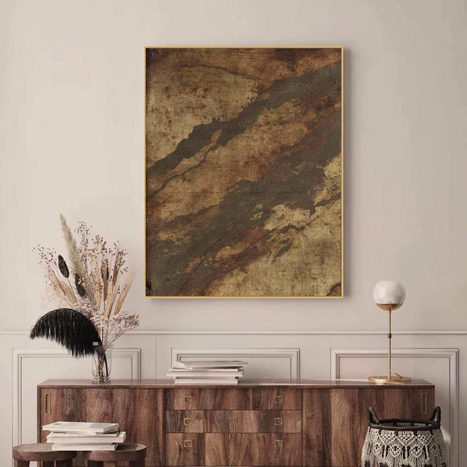 Textured Aged Patina | Bronze Sage