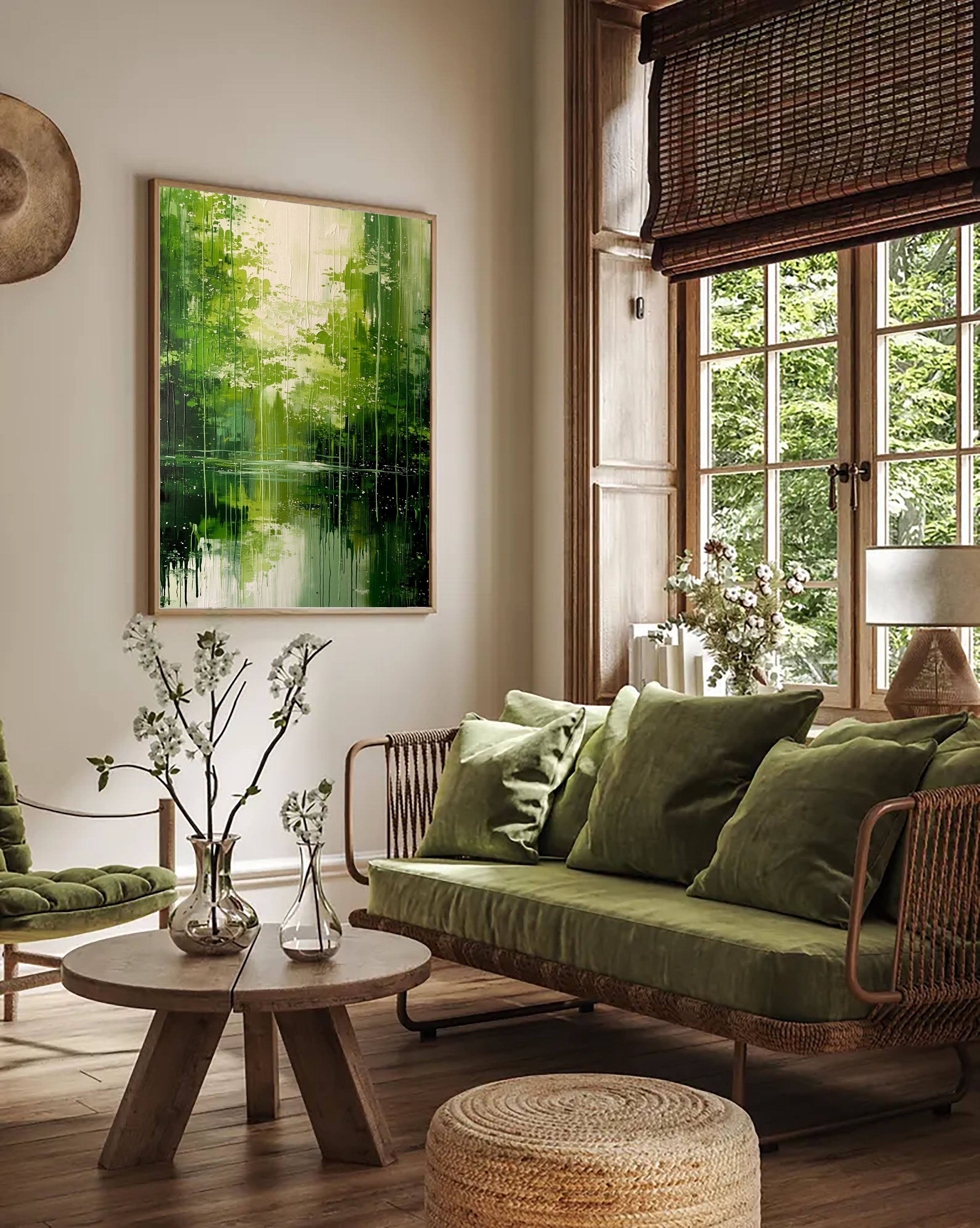 Lush Canopy Reflection | Emerald Waters