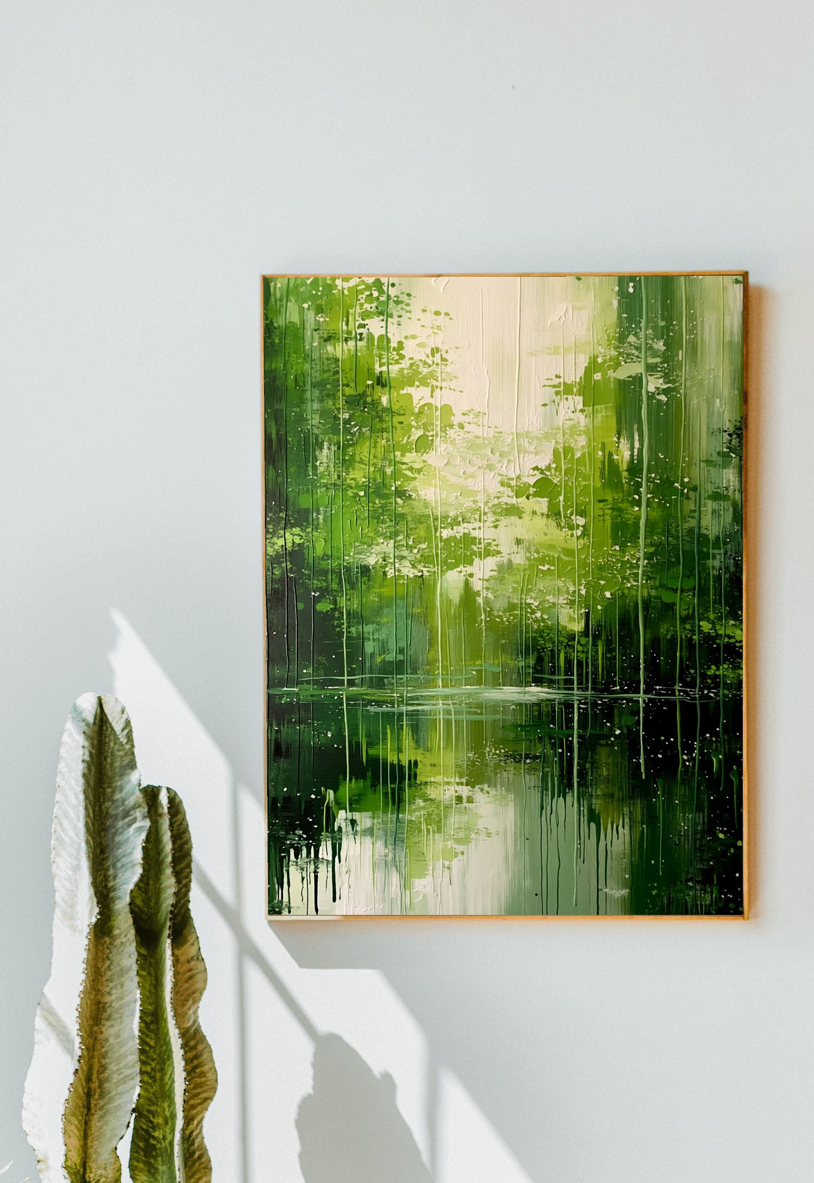 Lush Canopy Reflection | Emerald Waters